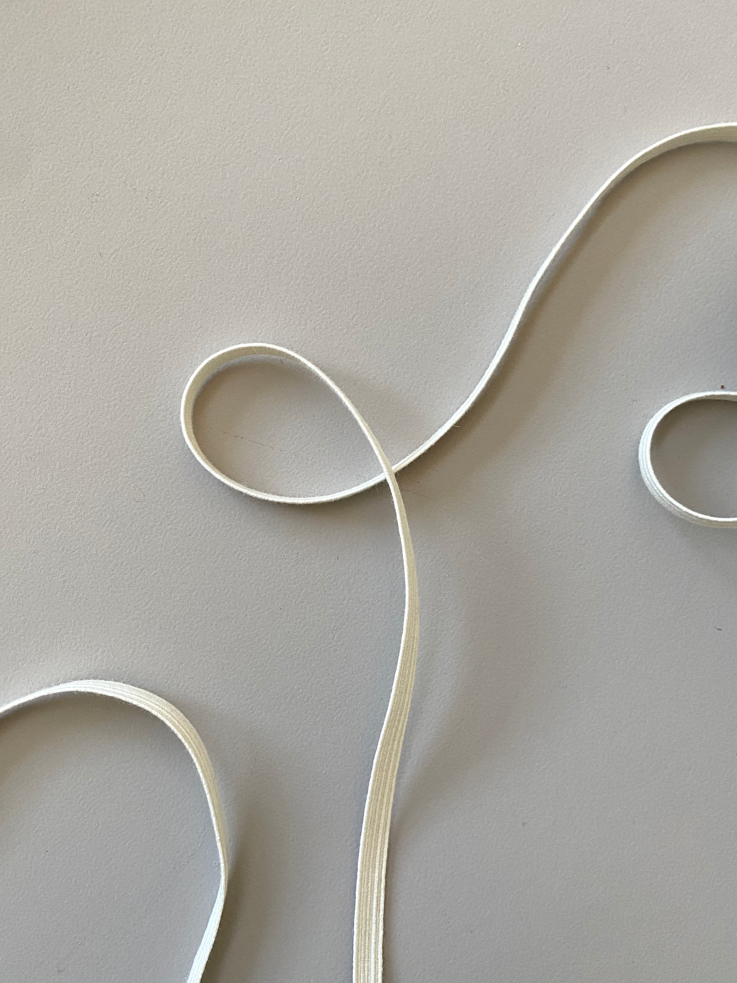 6 mm Soft Flat Elastic – Undyed