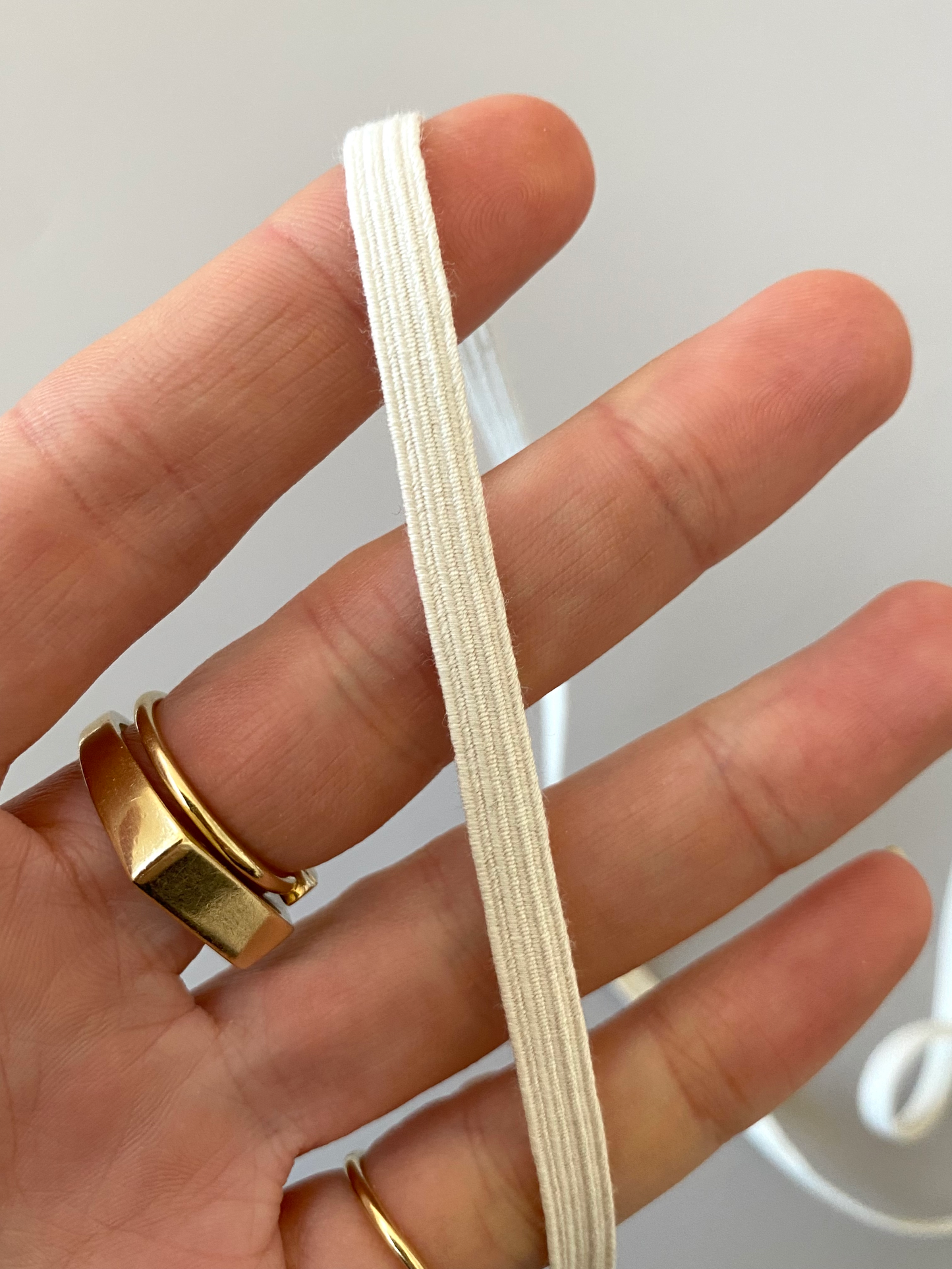 6 mm Soft Flat Elastic – Undyed