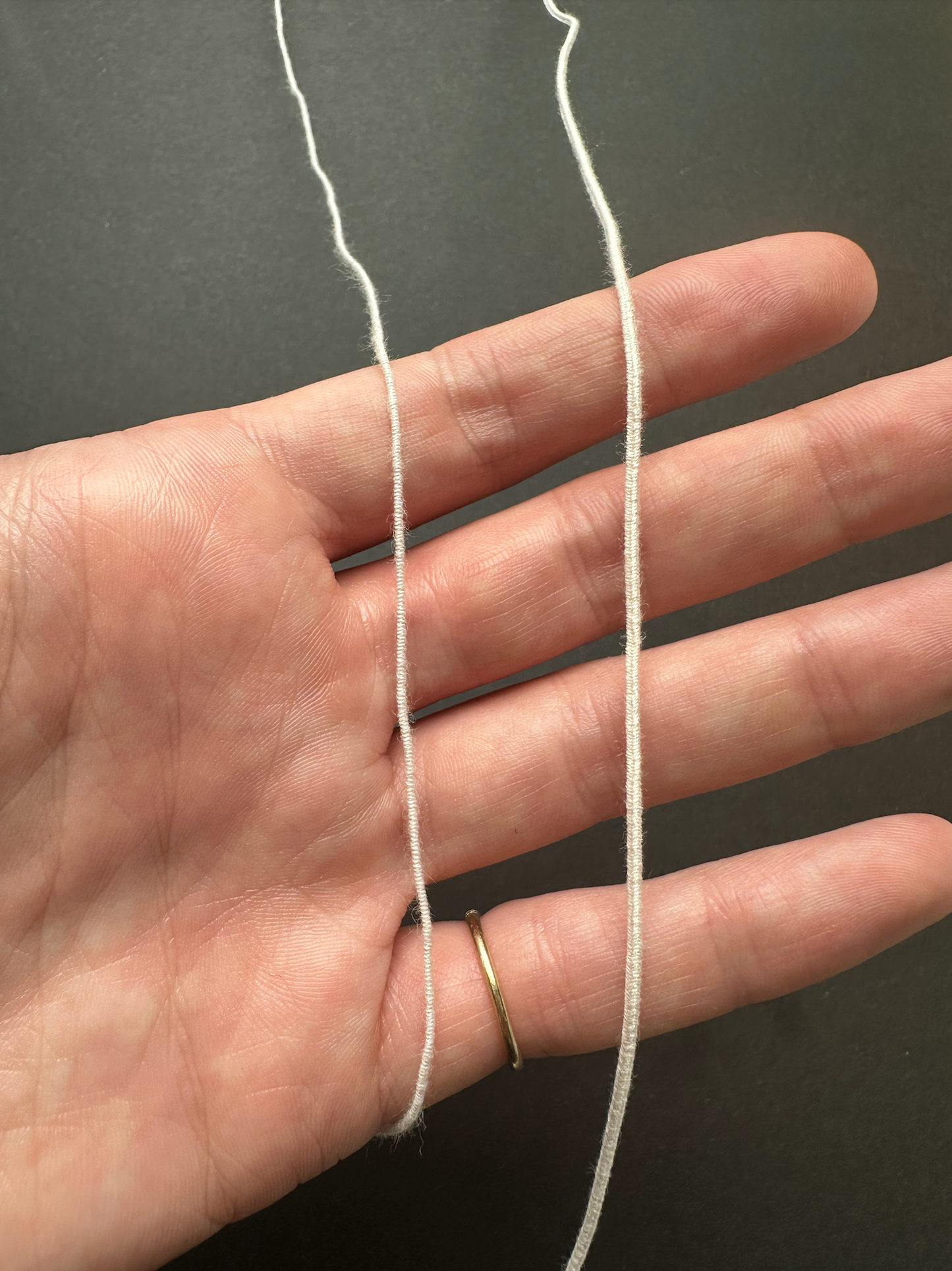 0.6 mm Shirring Elastic – Undyed