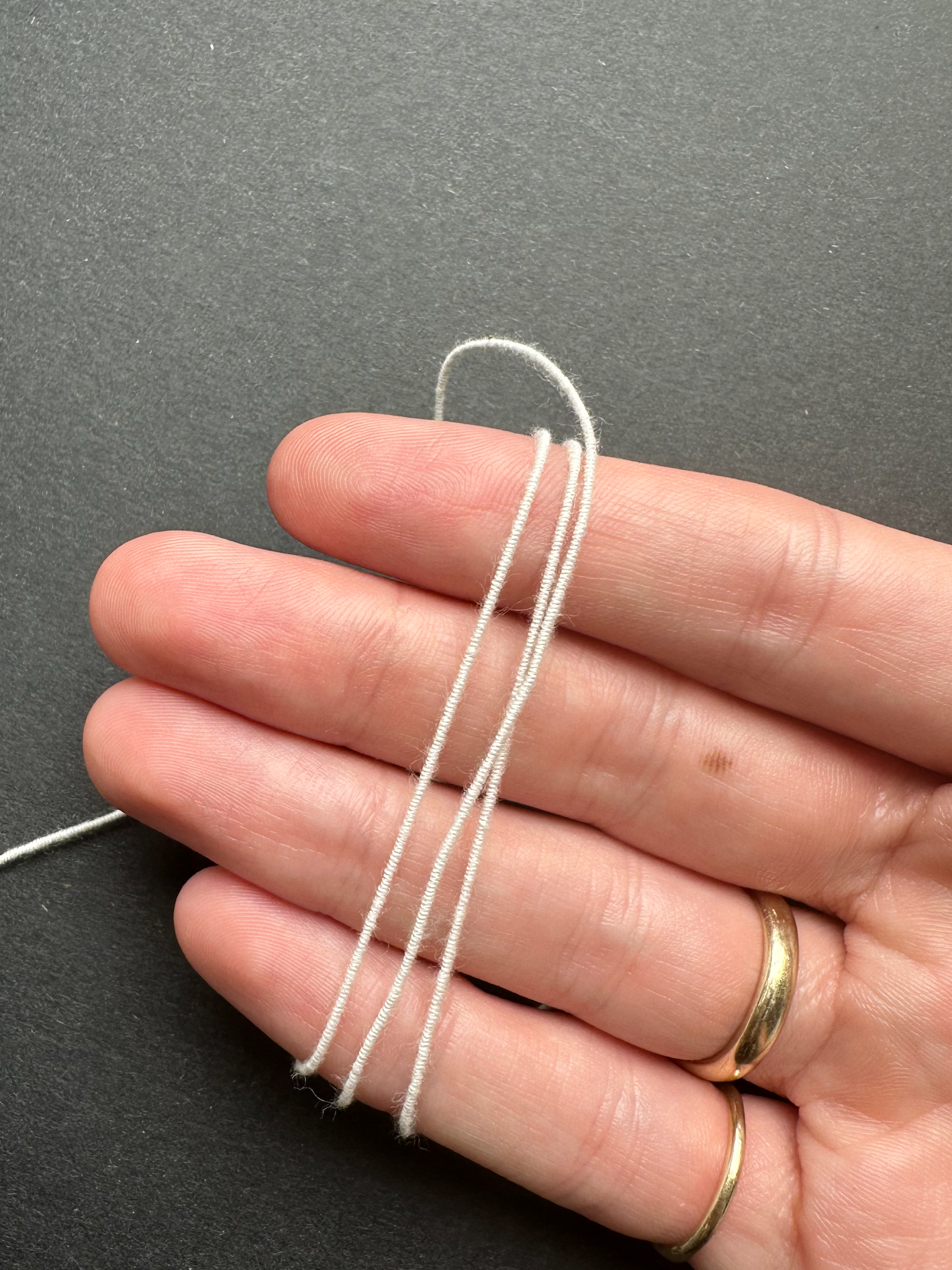 0.6 mm Shirring Elastic – Undyed
