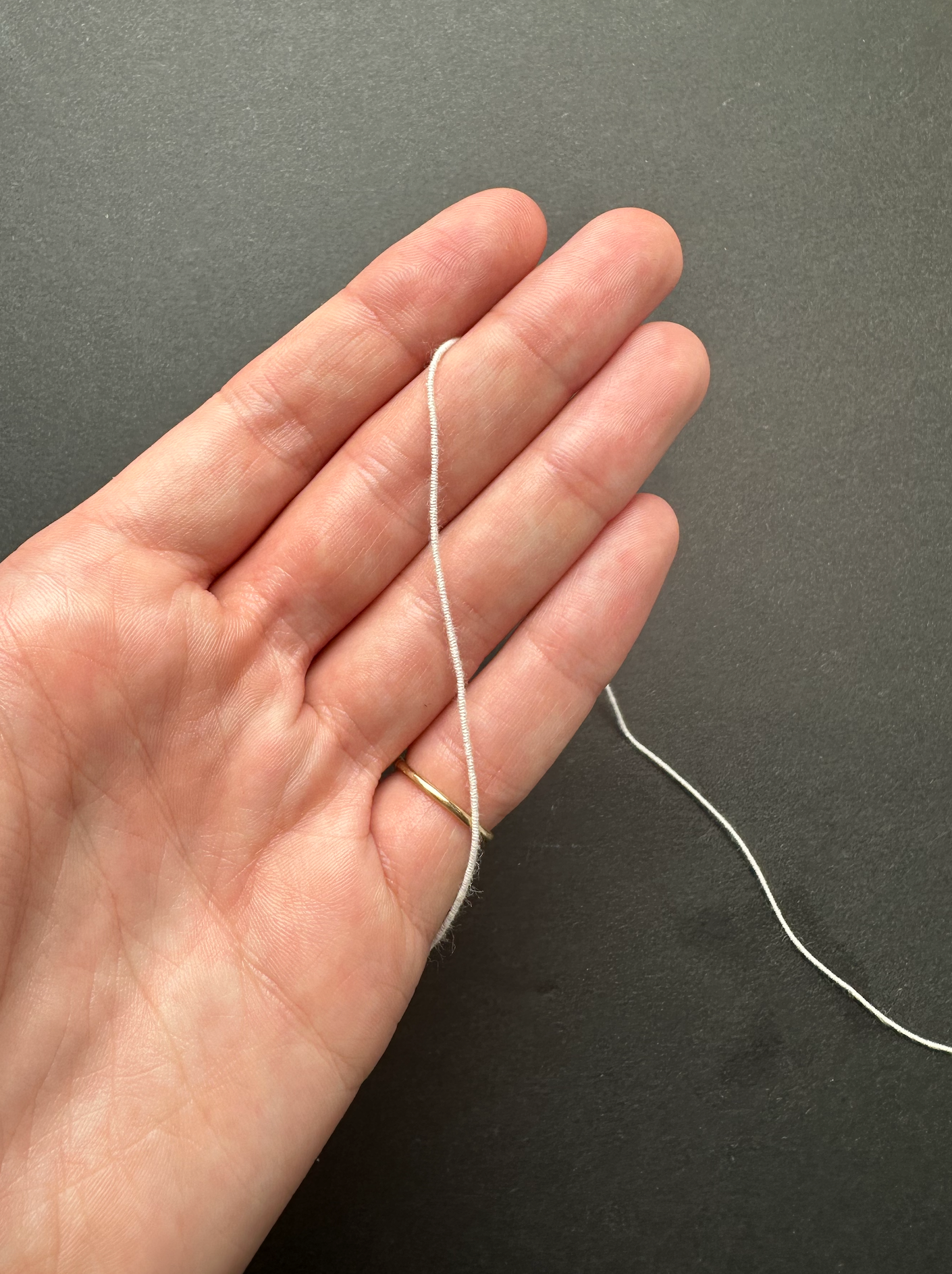 0.6 mm Shirring Elastic – Undyed