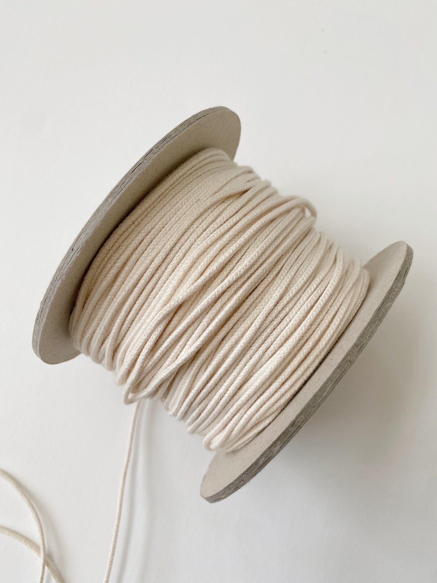 2mm Cord - 100% Cotton - Undyed