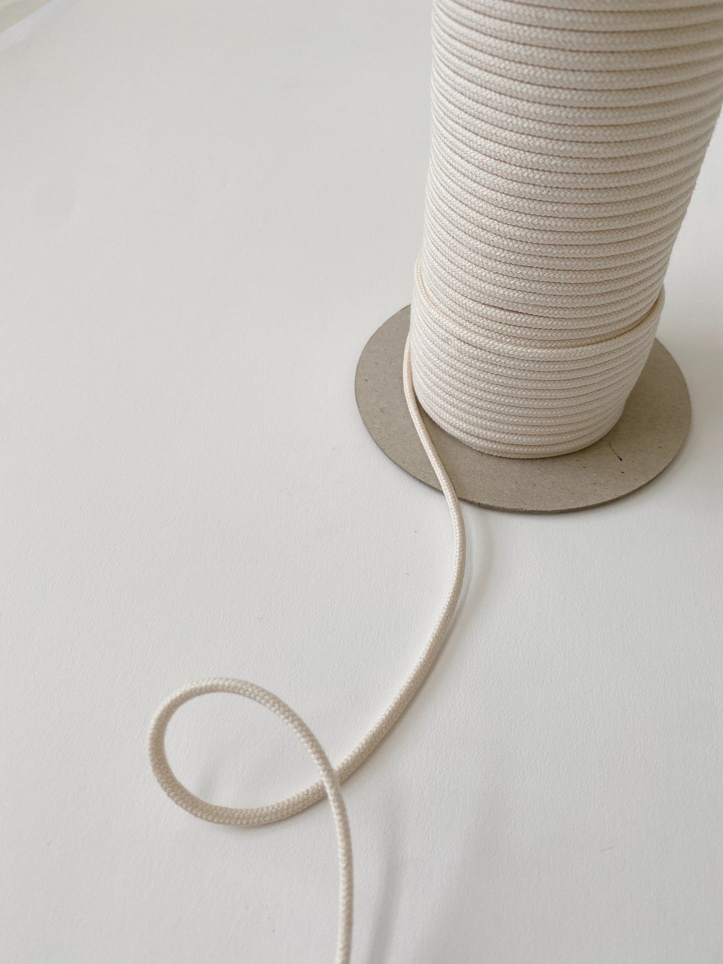 3mm Cord - 100% Cotton - Undyed