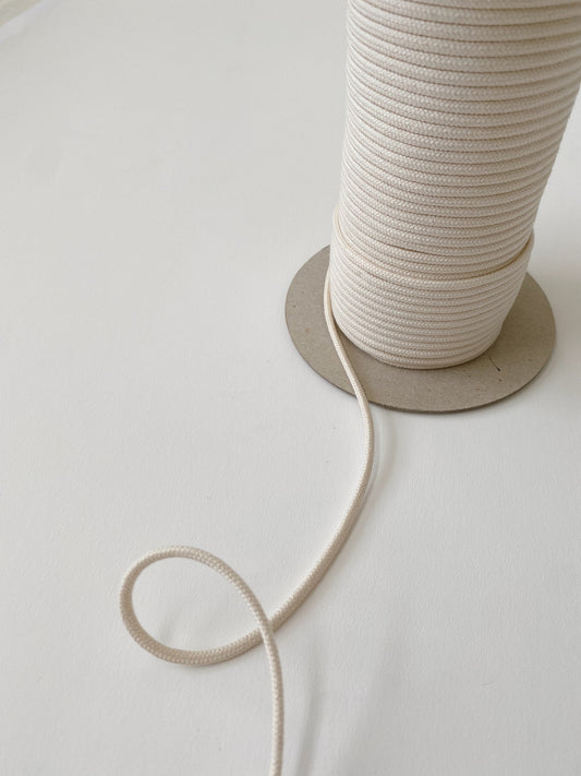 3mm Cord - 100% Cotton - Undyed