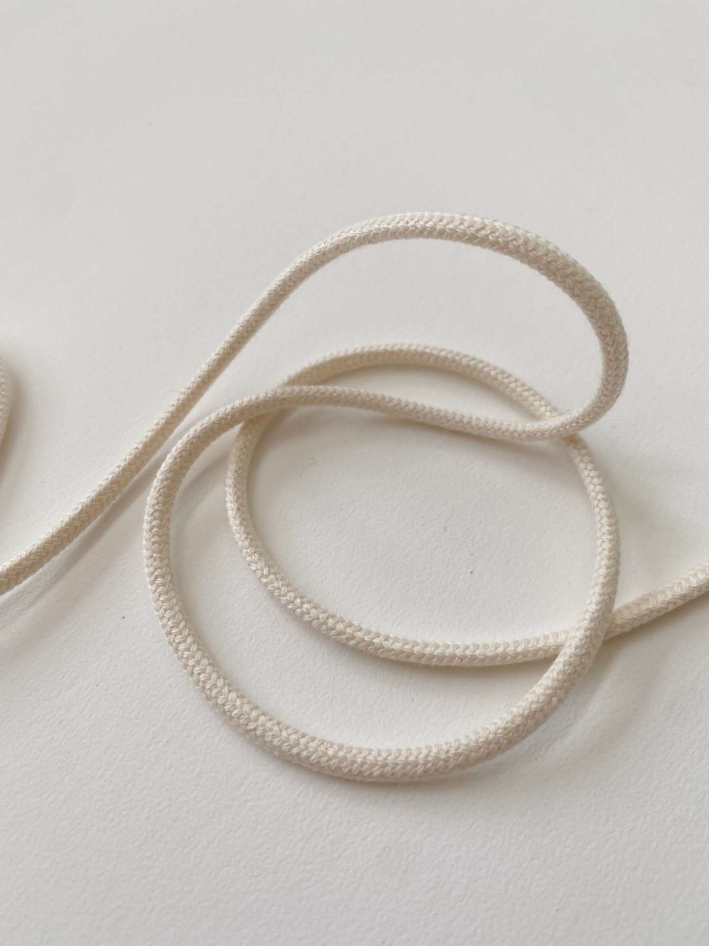 3mm Cord - 100% Cotton - Undyed