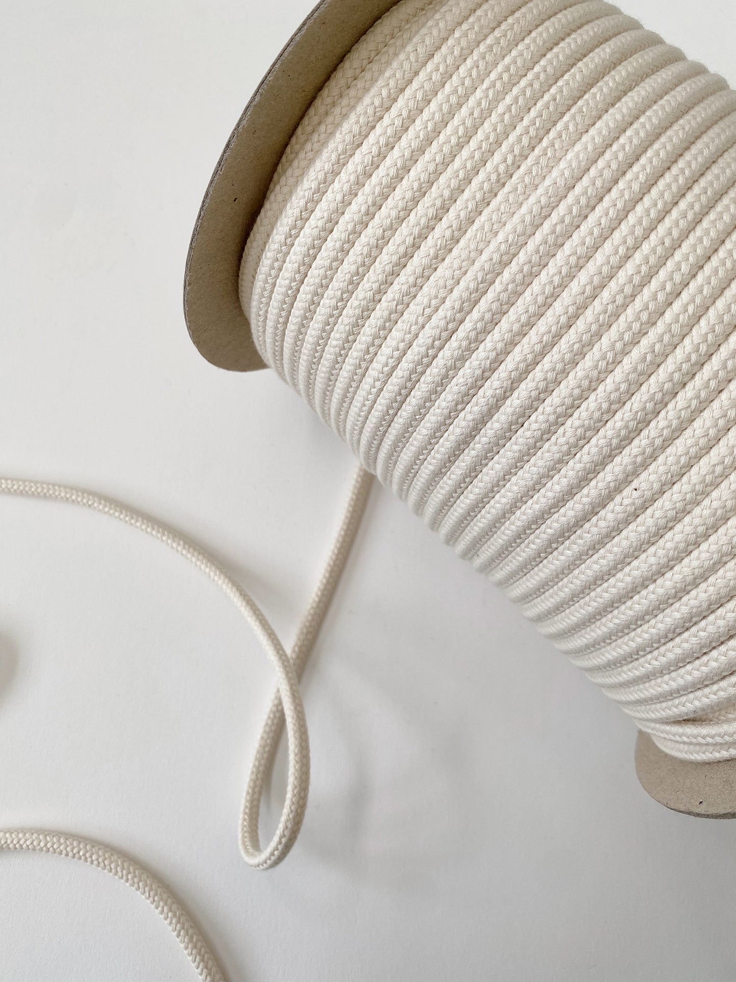 5mm Cord - 100% Cotton - Undyed