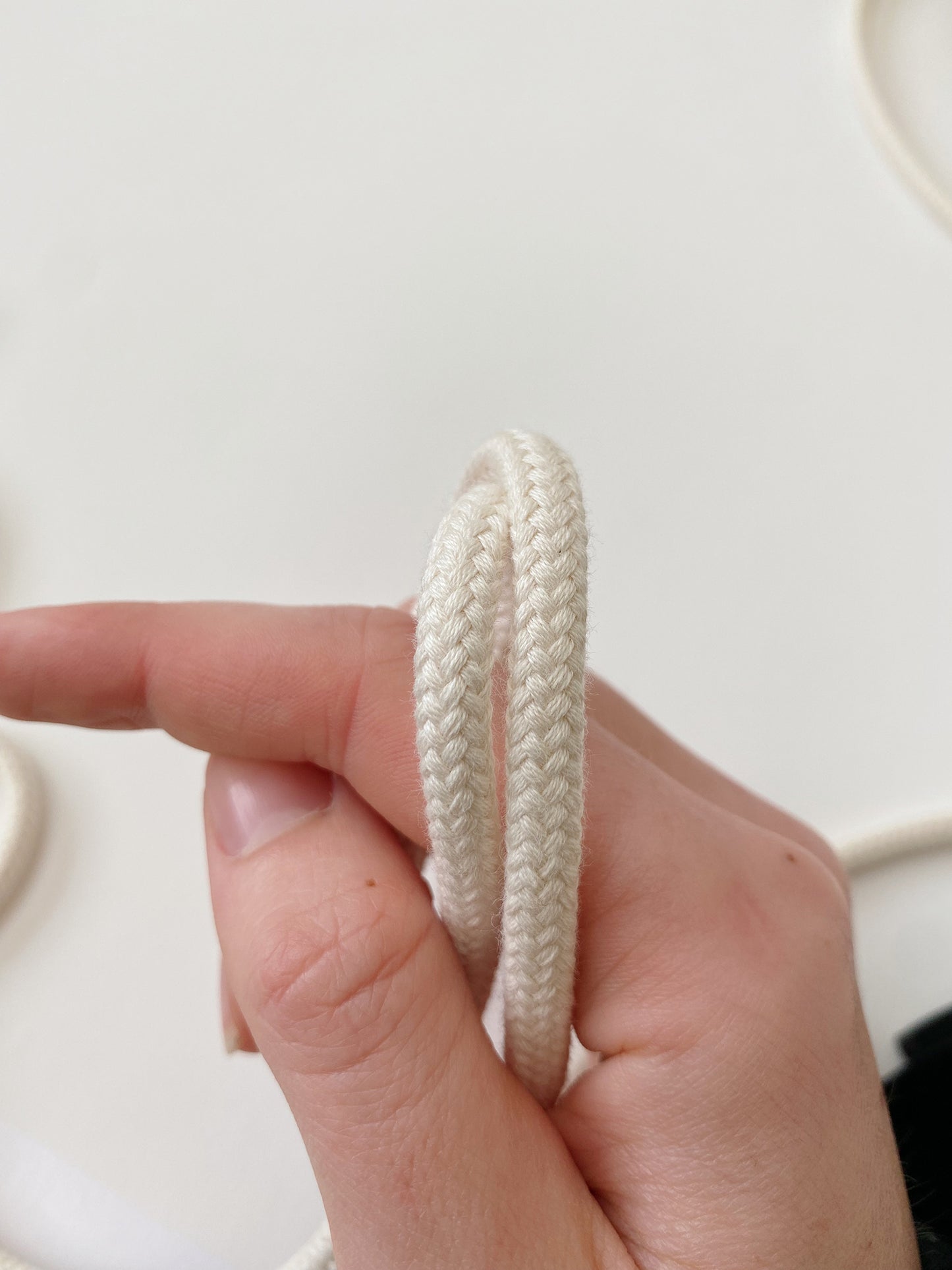 5mm Cord - 100% Cotton - Undyed