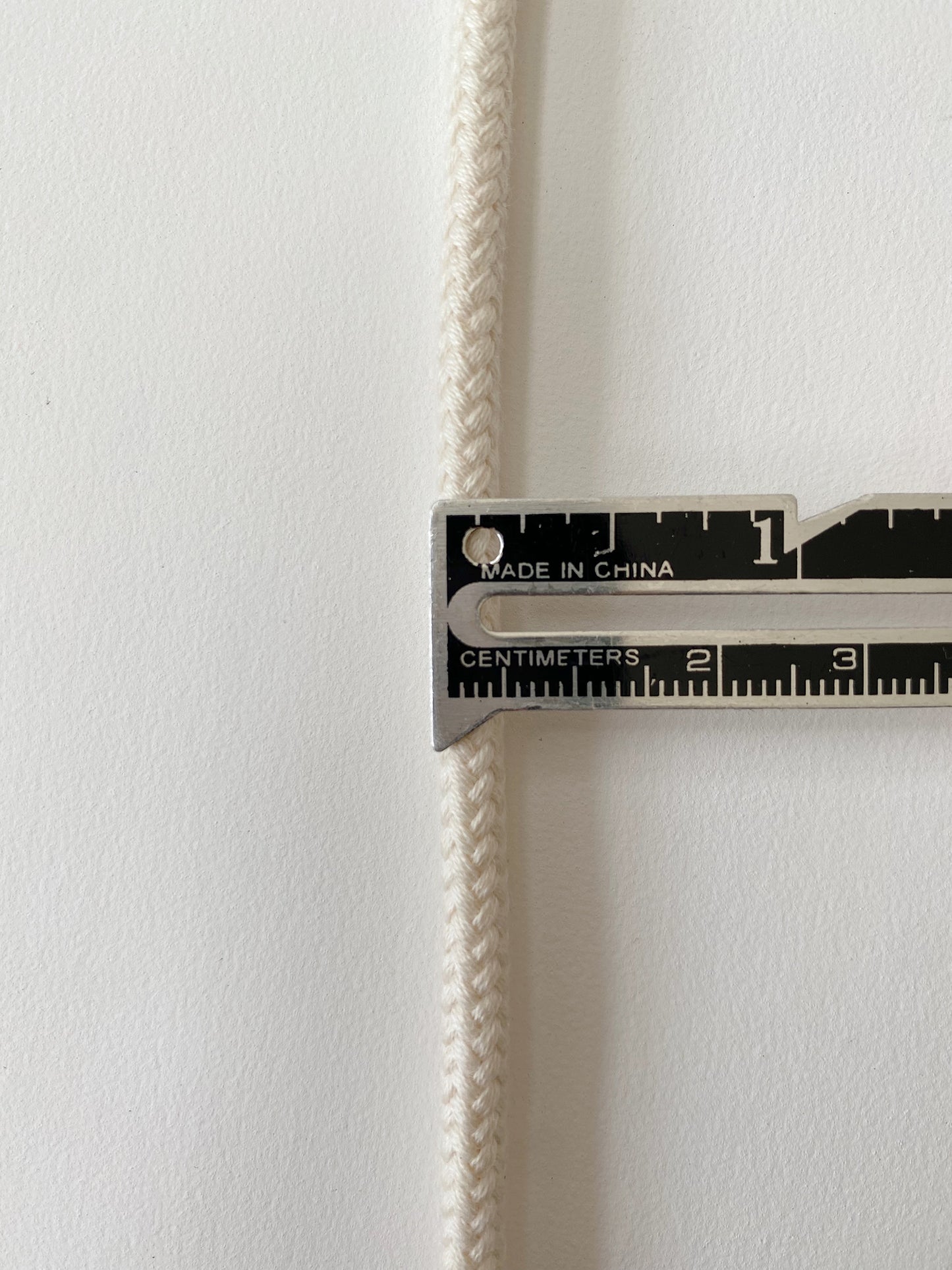 5mm Cord - 100% Cotton - Undyed