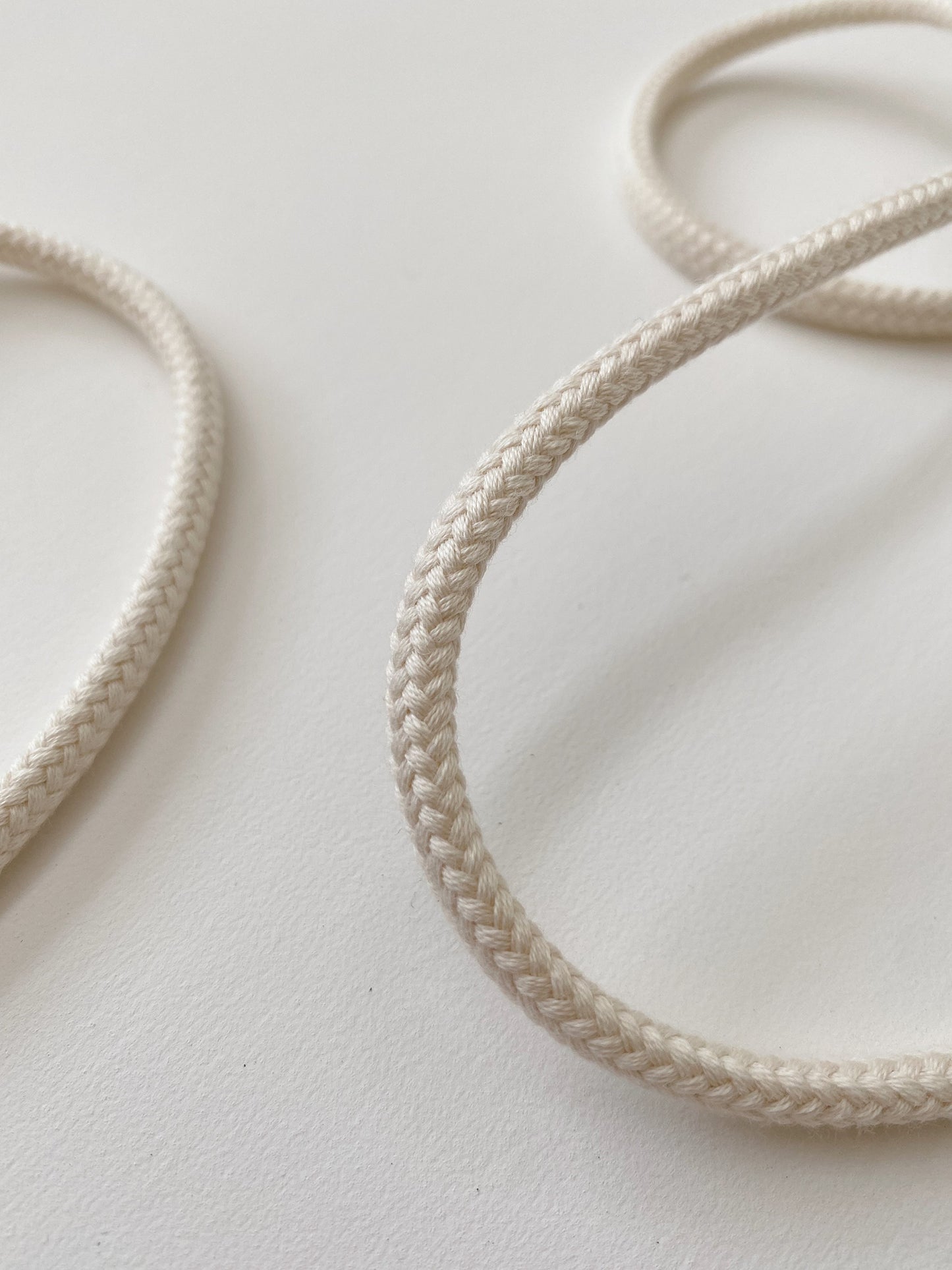 5mm Cord - 100% Cotton - Undyed