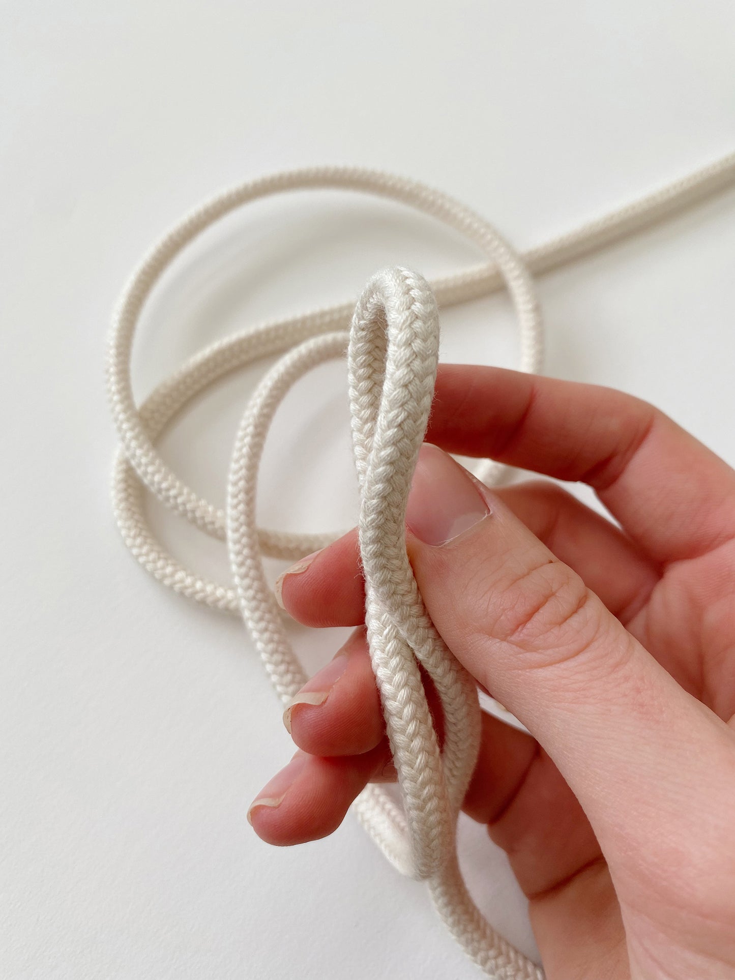 7mm Cord - 100% Cotton - Undyed