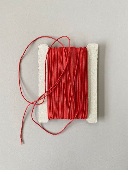 1.1 mm Round Elastic – Red