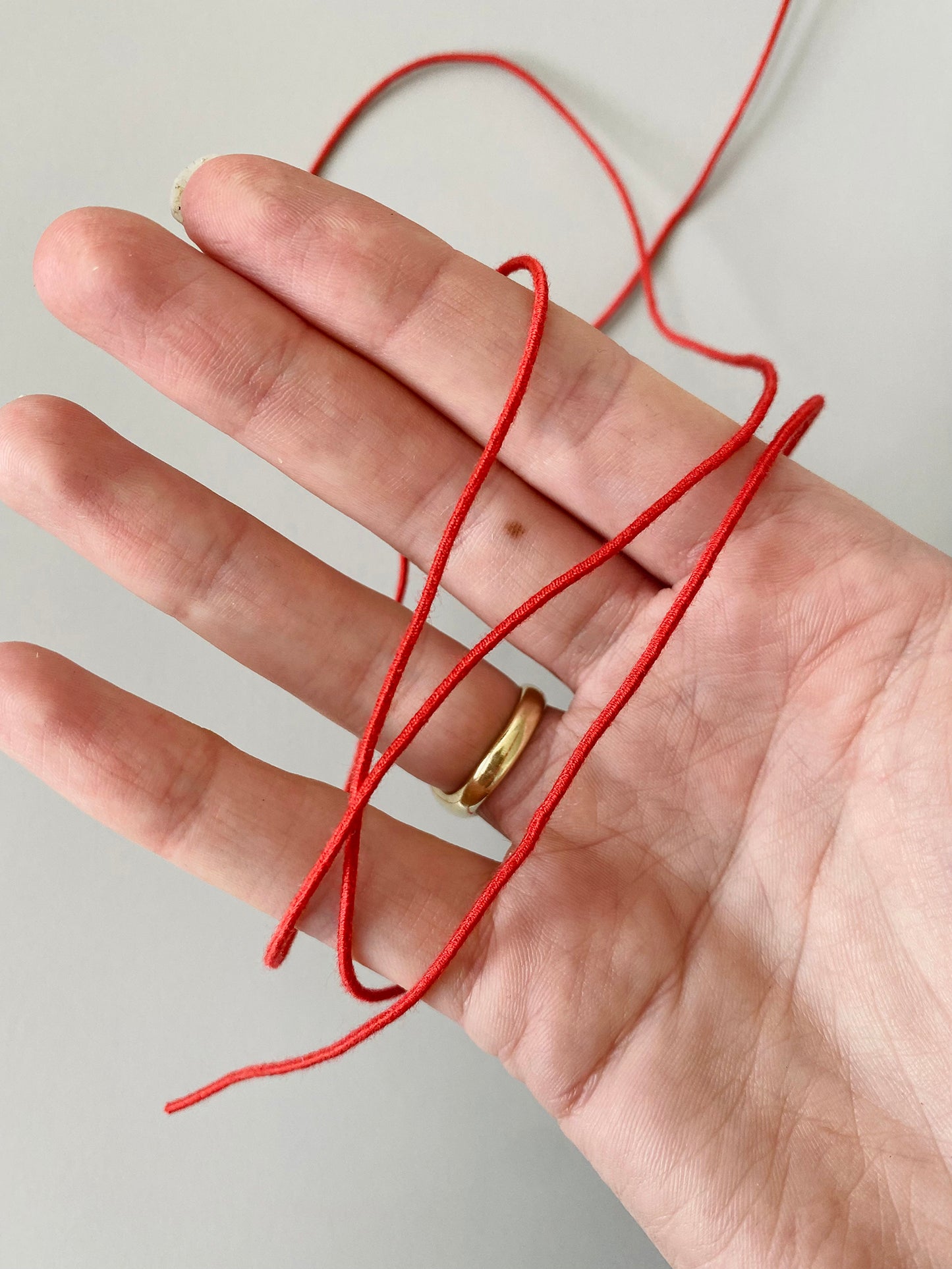 1.1 mm Round Elastic – Red