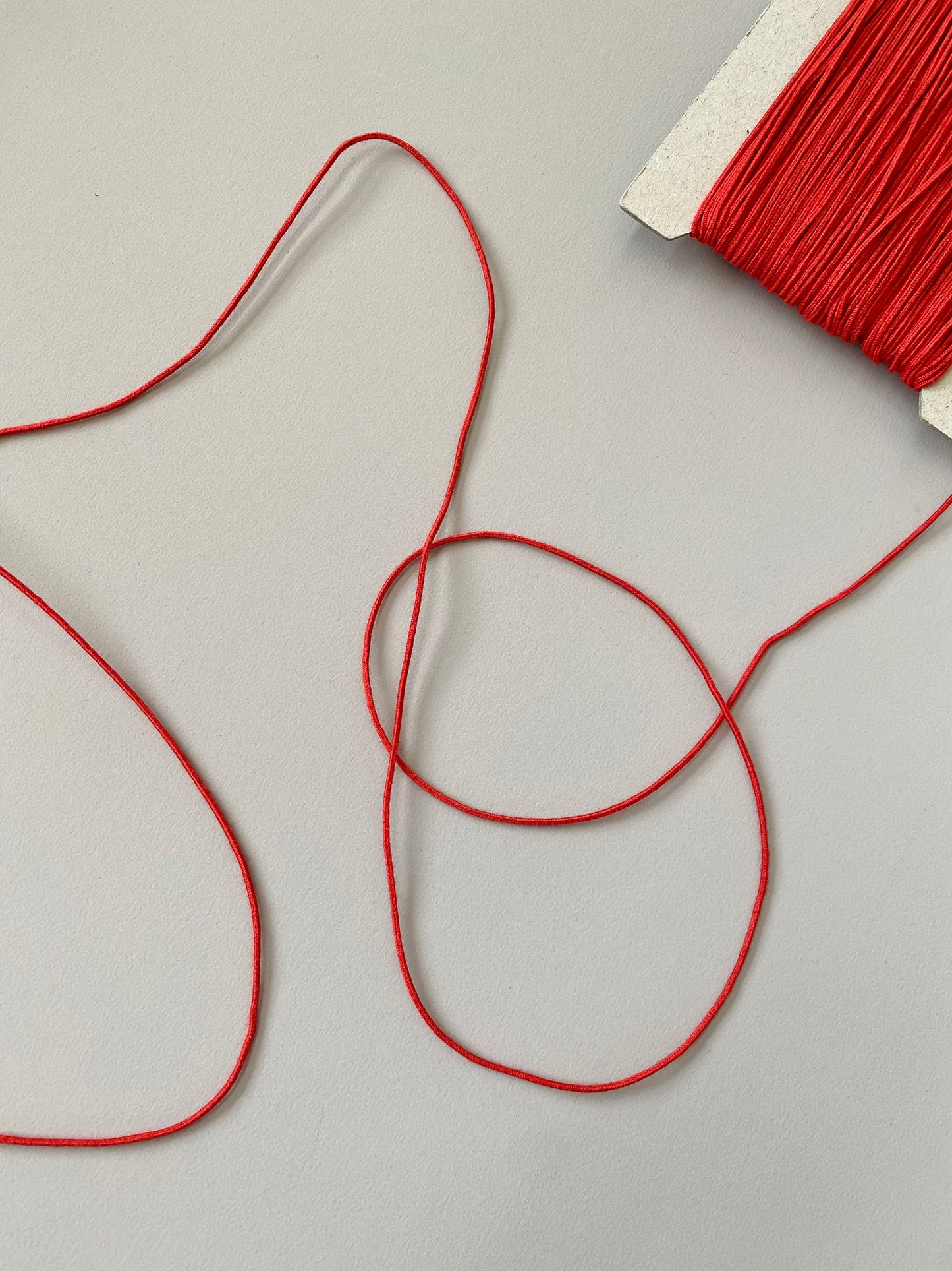 1.1 mm Round Elastic – Red