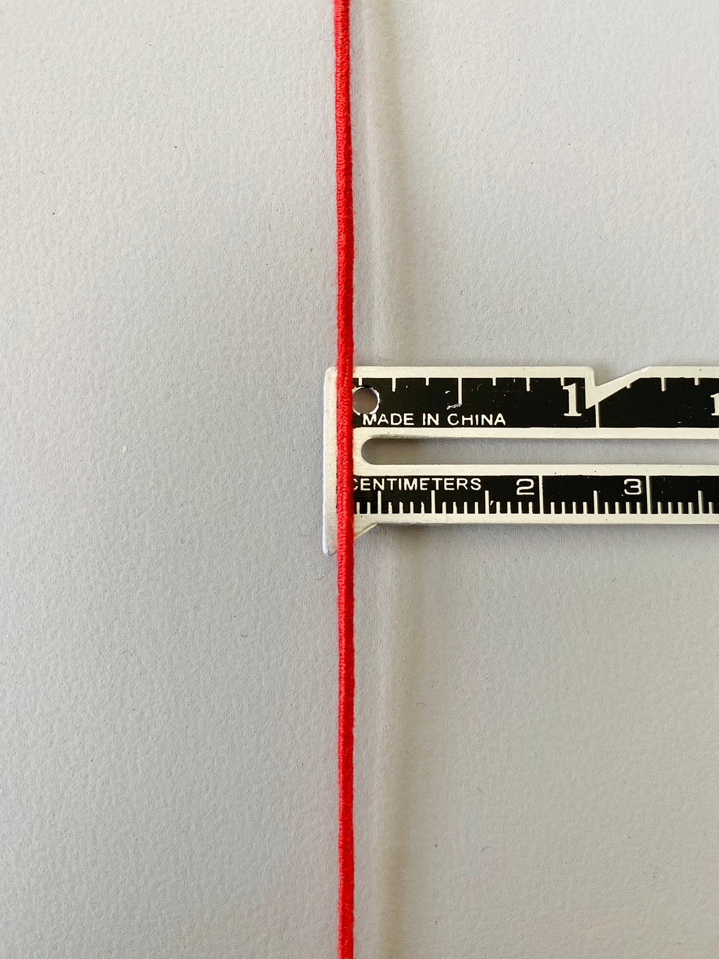 1.1 mm Round Elastic – Red