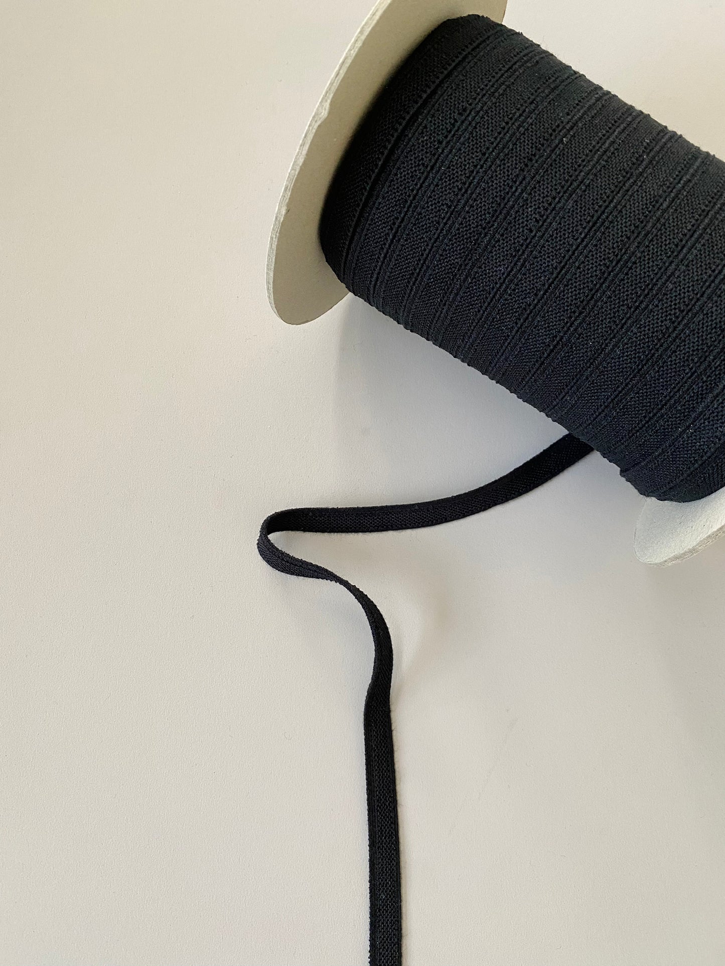11 mm Flat Elastic – Black