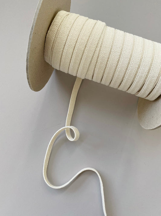 11 mm Flat Elastic – Undyed