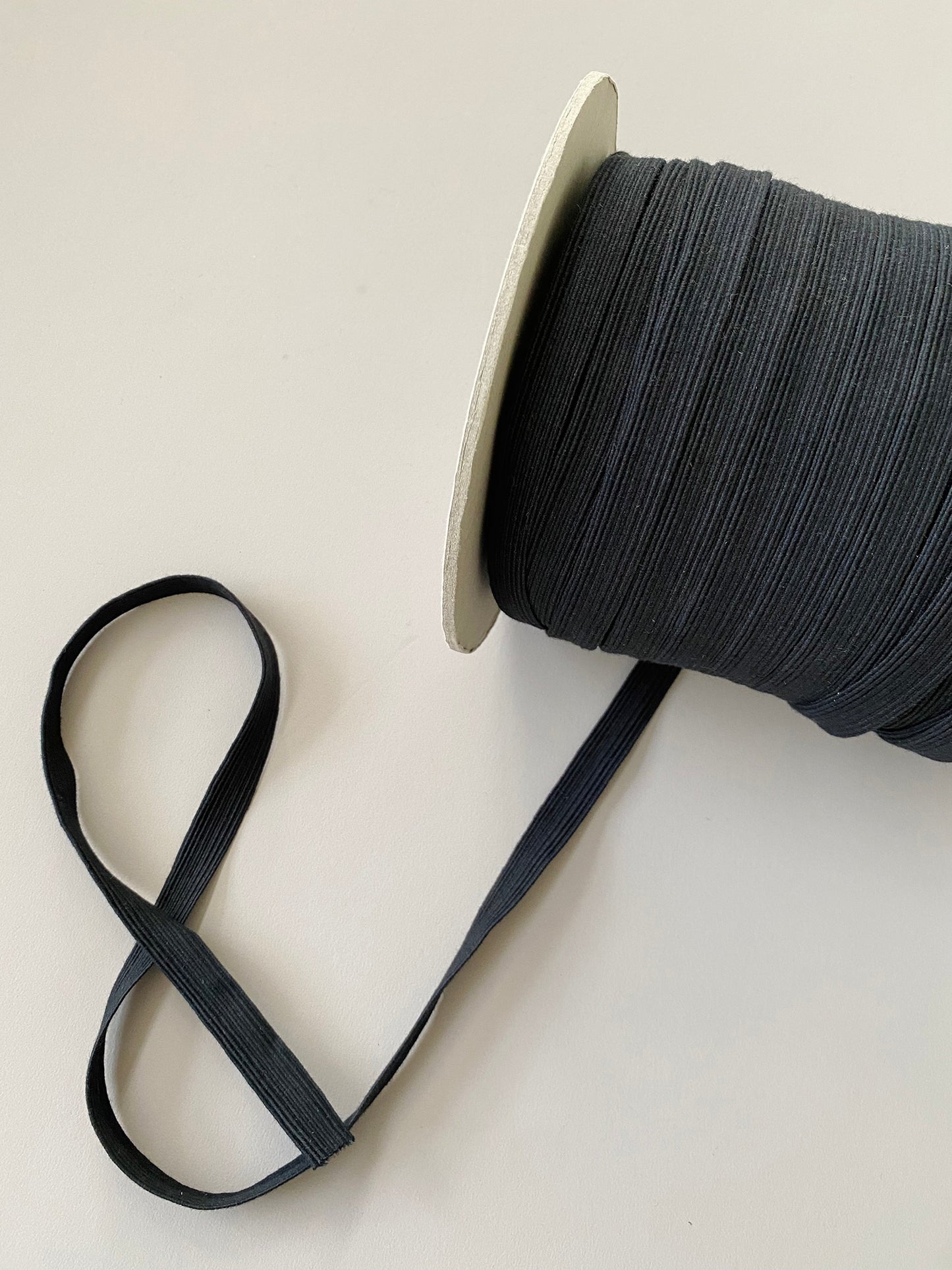 13 mm Flat Elastic – Black