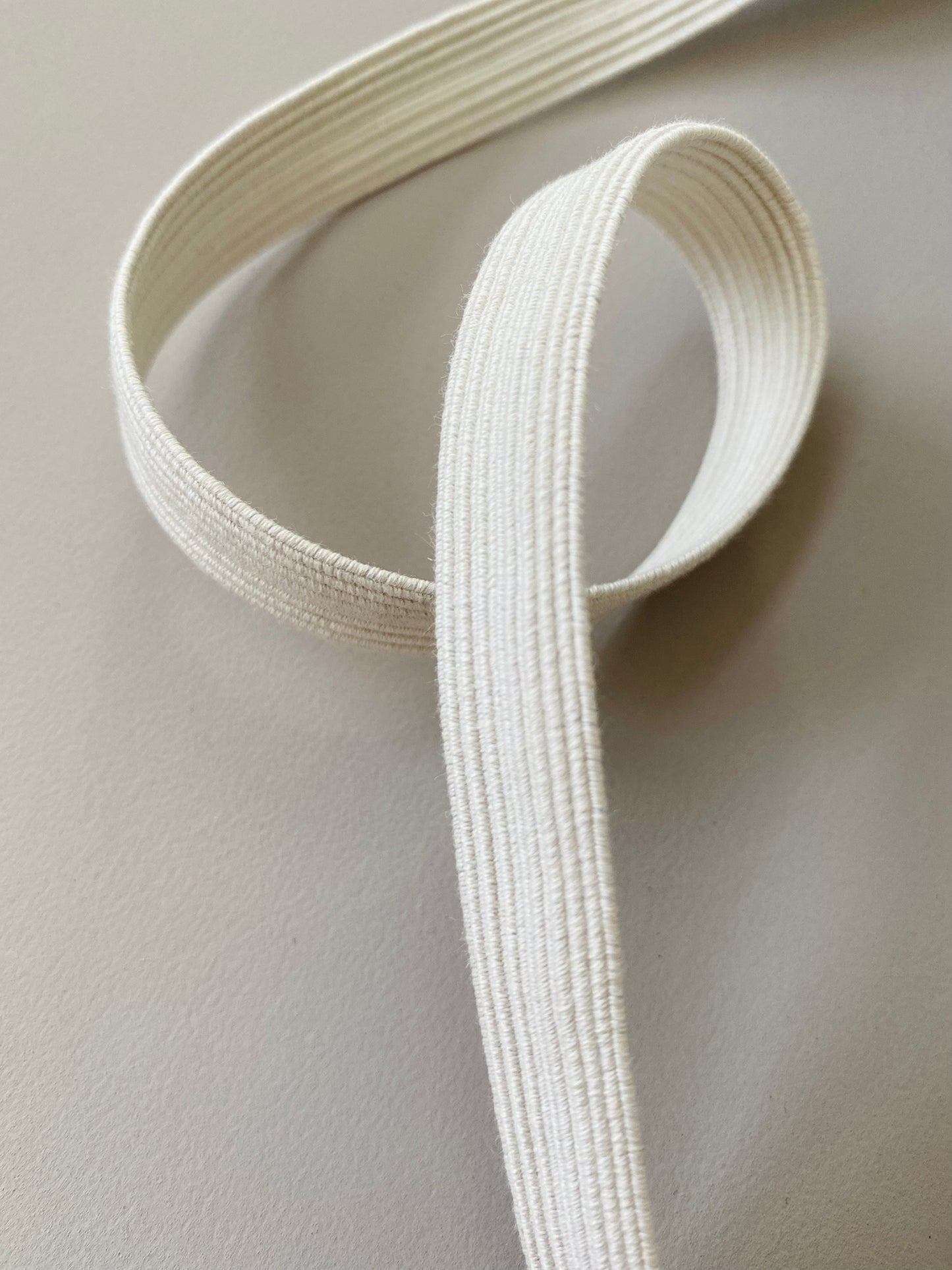 13 mm Flat Elastic – Undyed