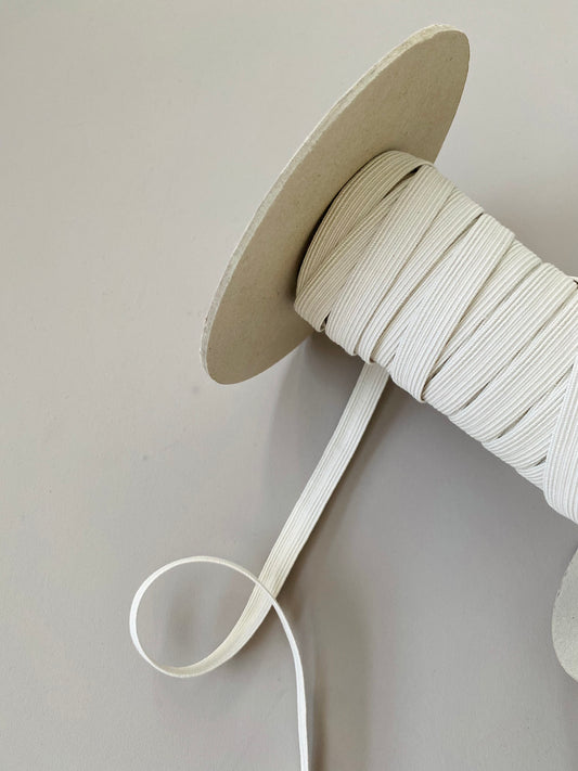 13 mm Flat Elastic – Undyed