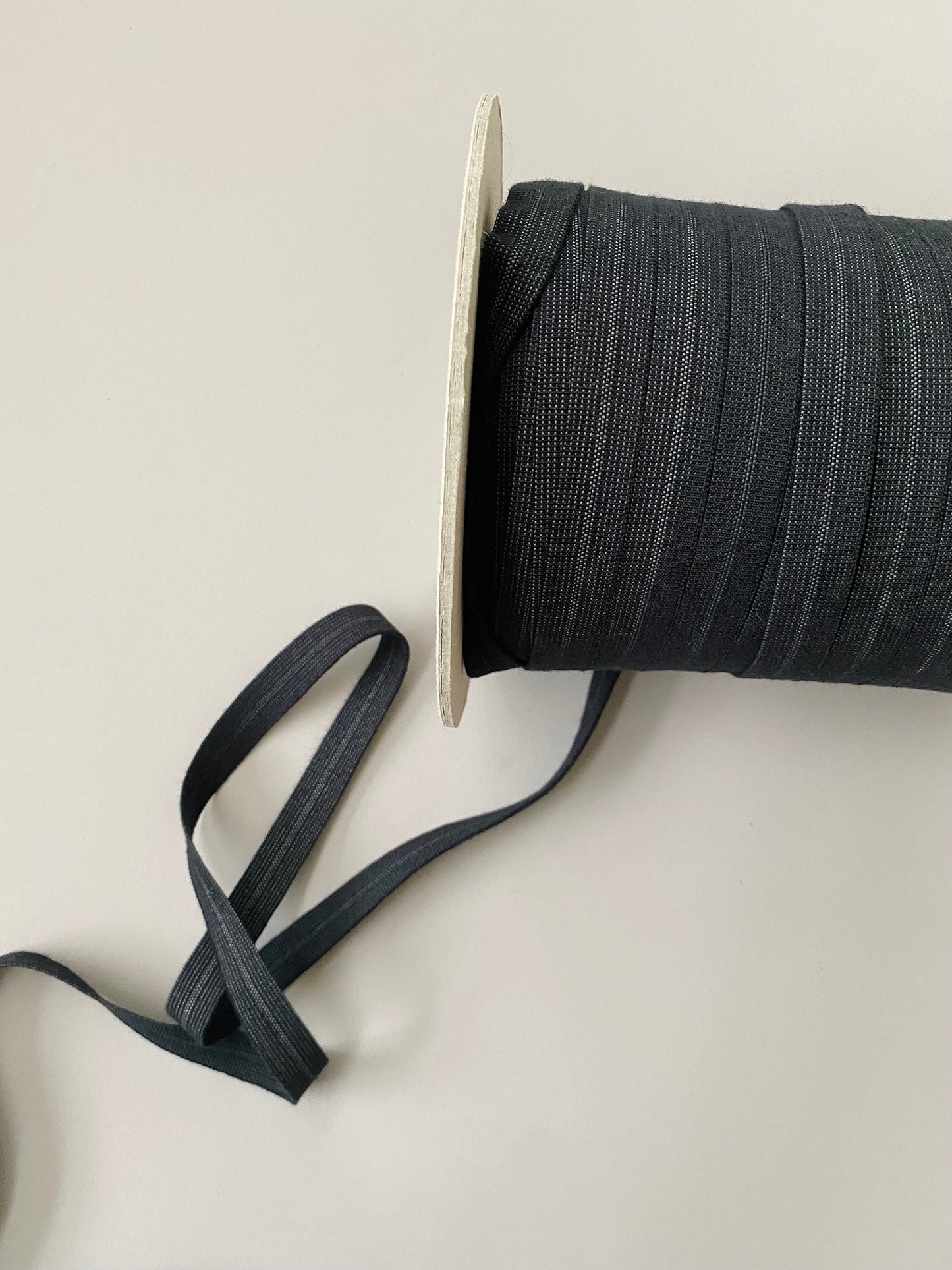15 mm Fold Over Elastic – Black