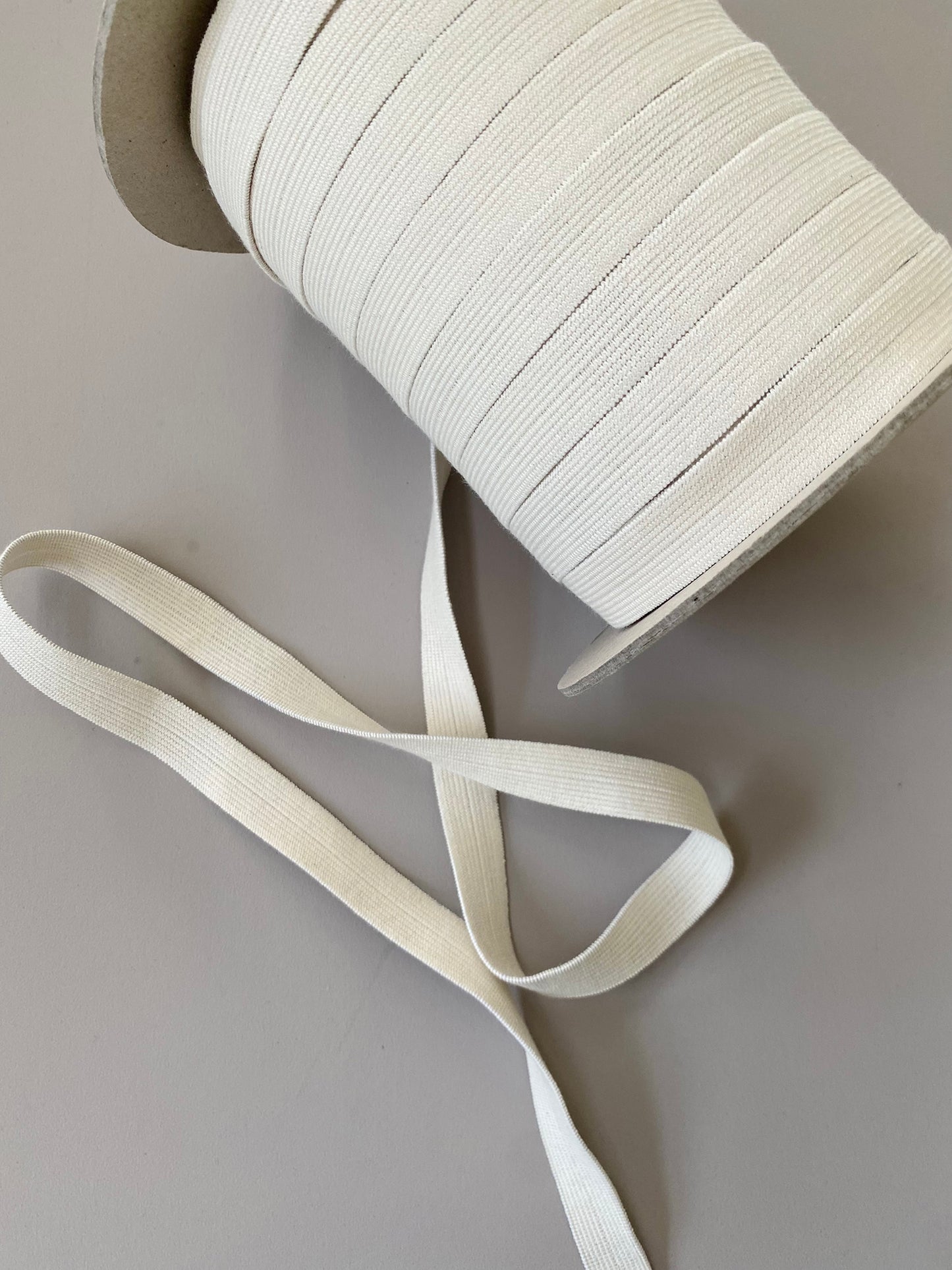 18 mm Fold Over Elastic – Undyed