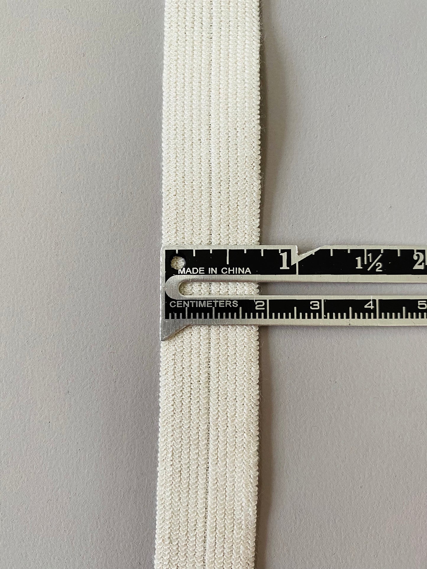 18 mm Fold Over Elastic – Undyed