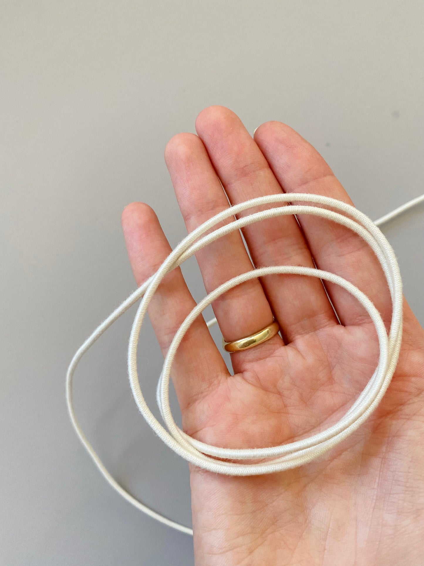 2.2 mm Round Elastic – Undyed