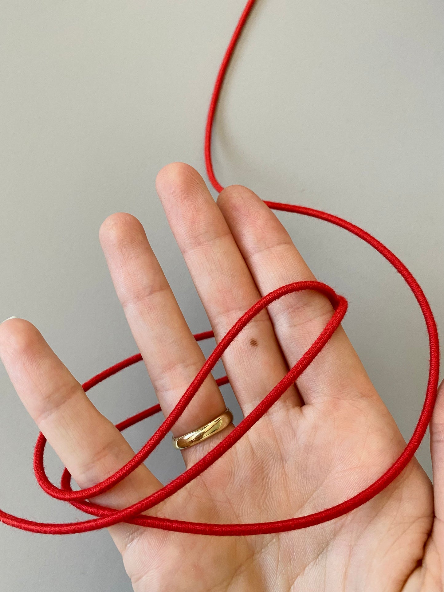 2.2 mm Round Elastic – Red