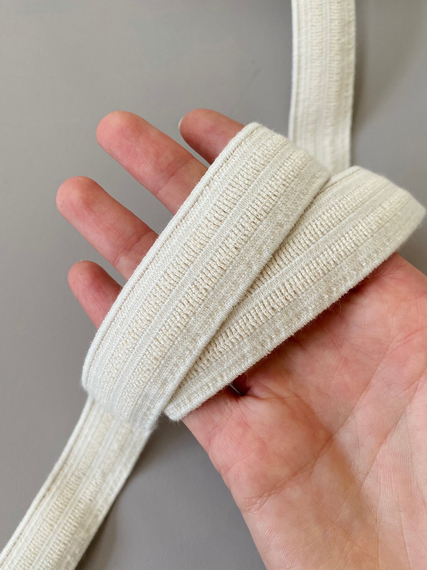 25 mm Flat Elastic – Undyed