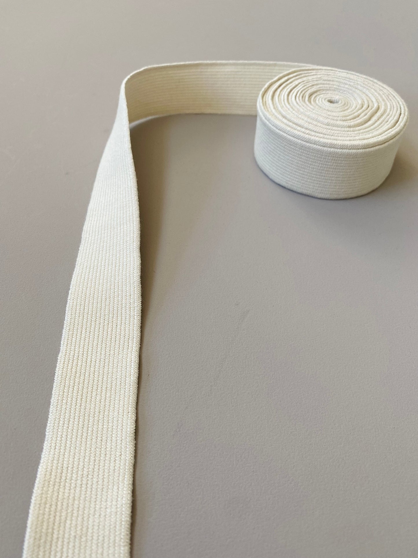 28 mm Flat Elastic – Undyed