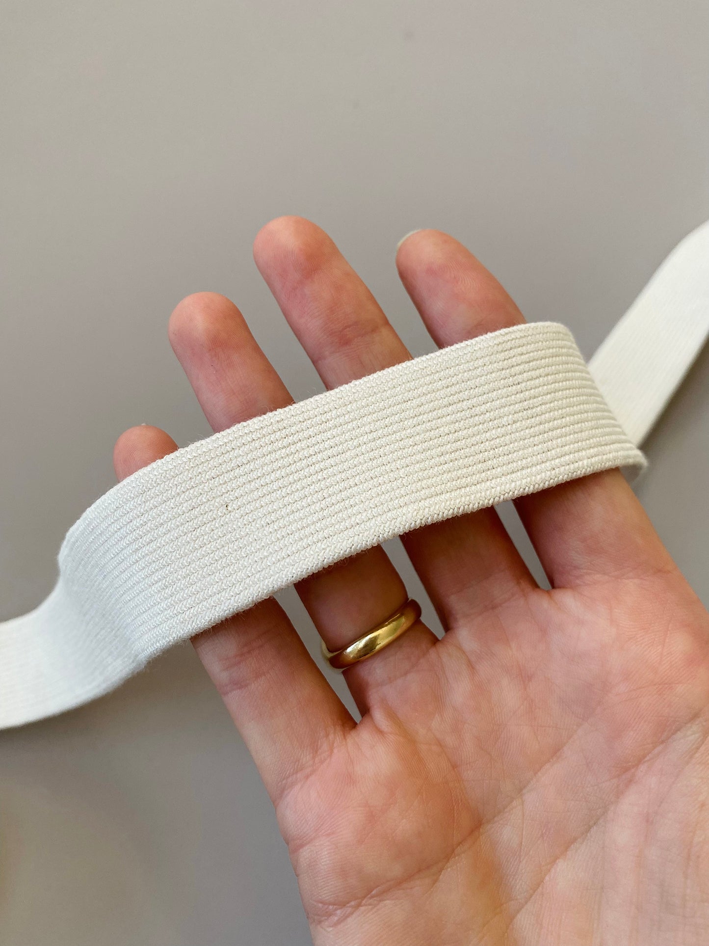28 mm Flat Elastic – Undyed