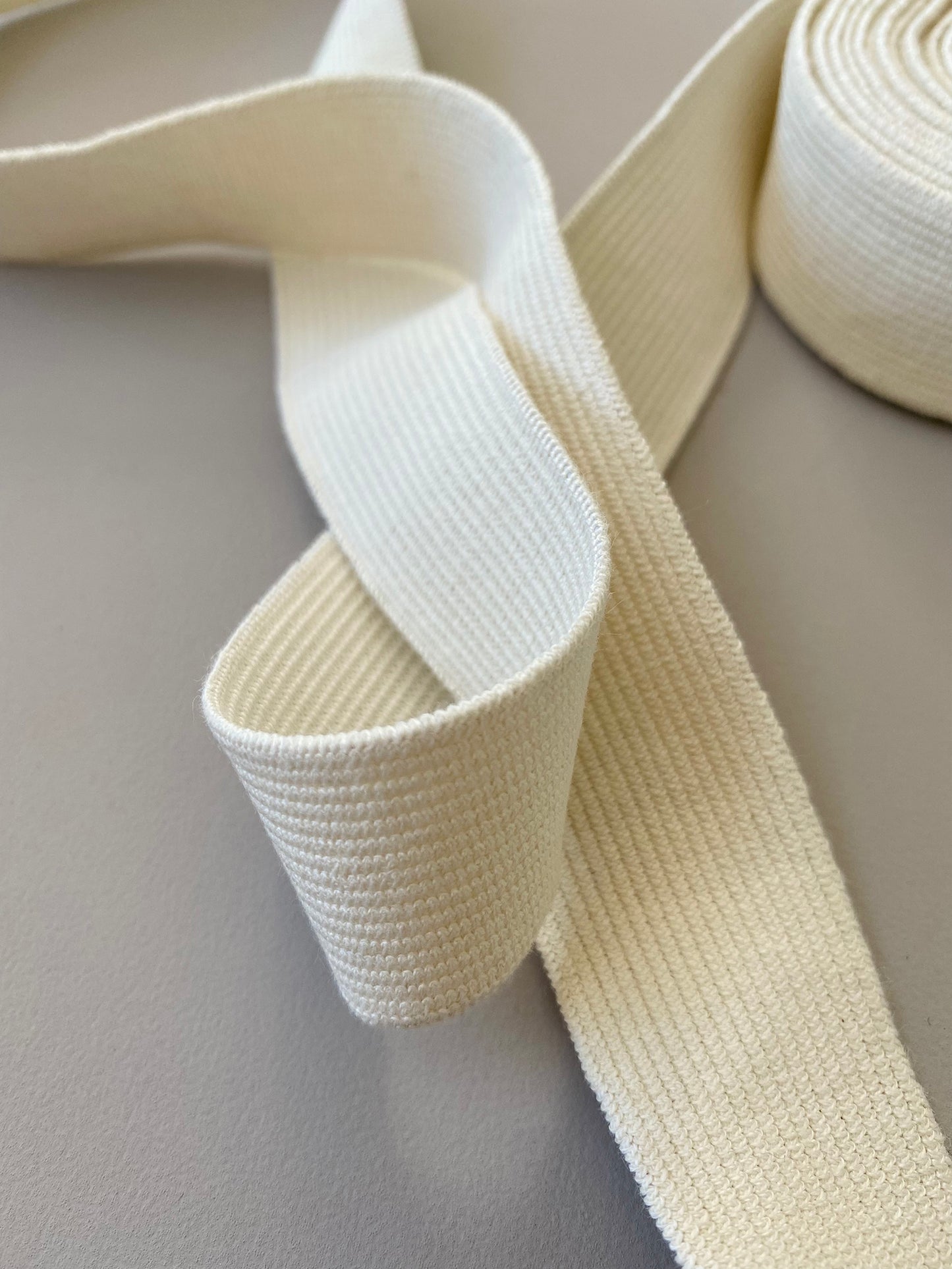 28 mm Flat Elastic – Undyed