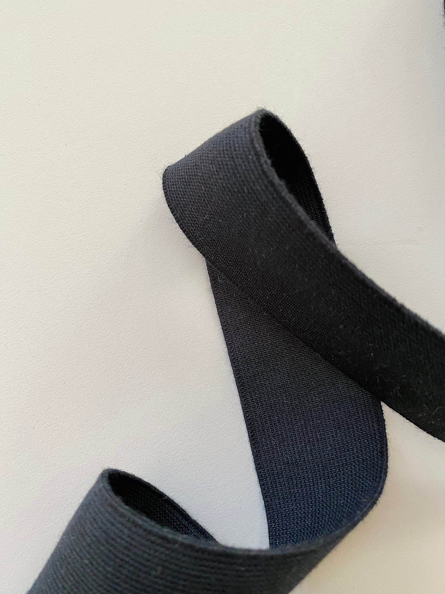 40 mm Flat Elastic – Black