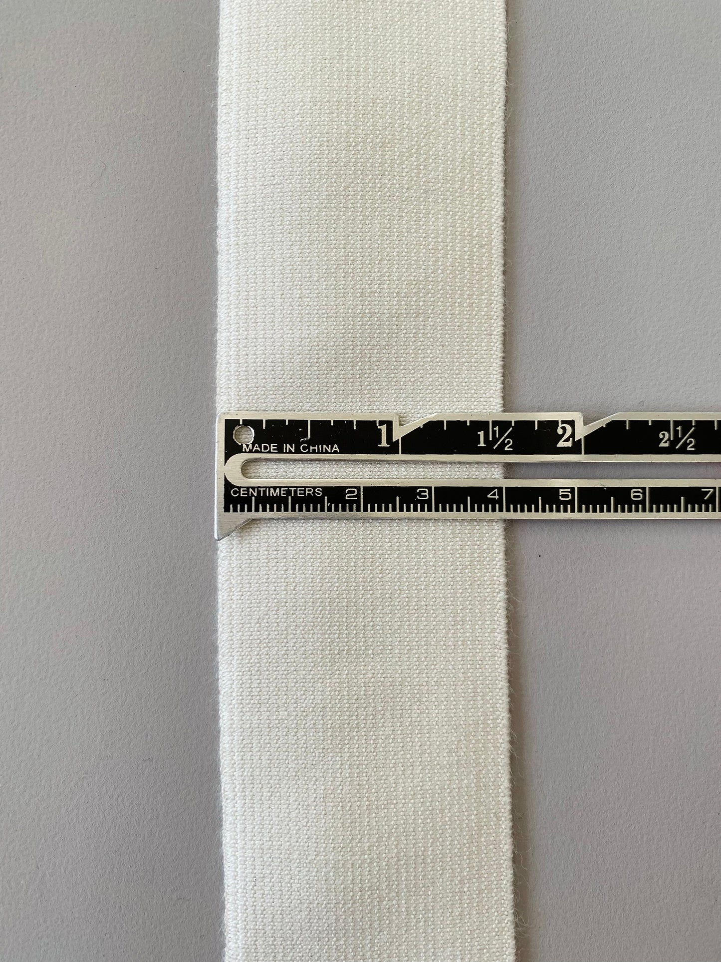 40 mm Flat Elastic Soft – Undyed