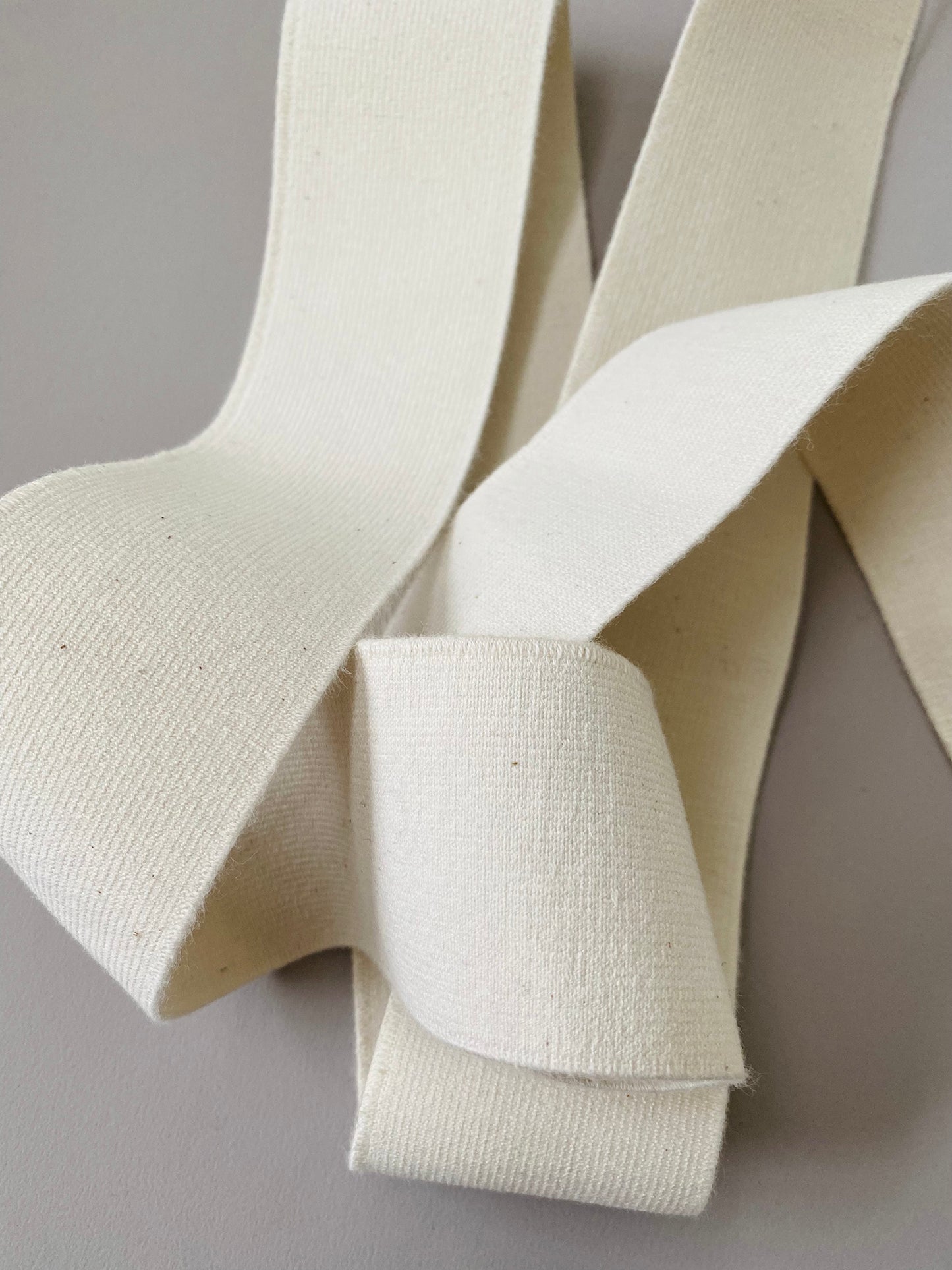 50 mm Flat Elastic – Undyed