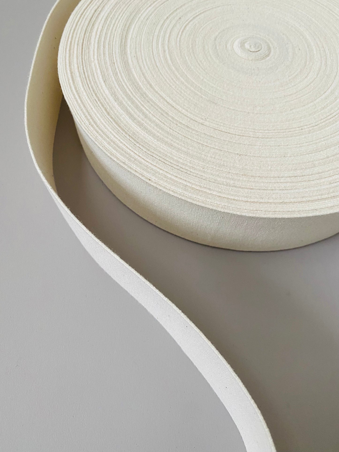 50 mm Flat Elastic – Undyed