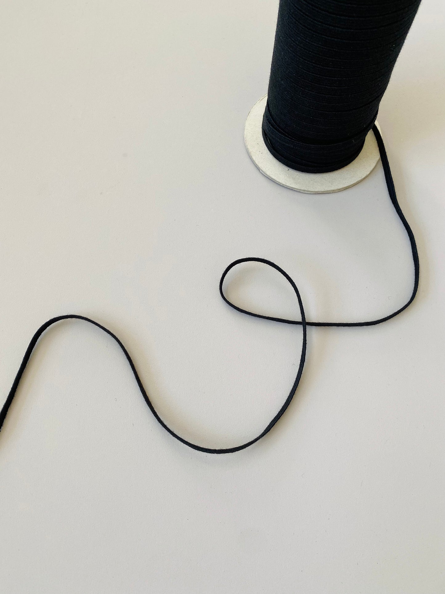 6 mm Flat Elastic – Black