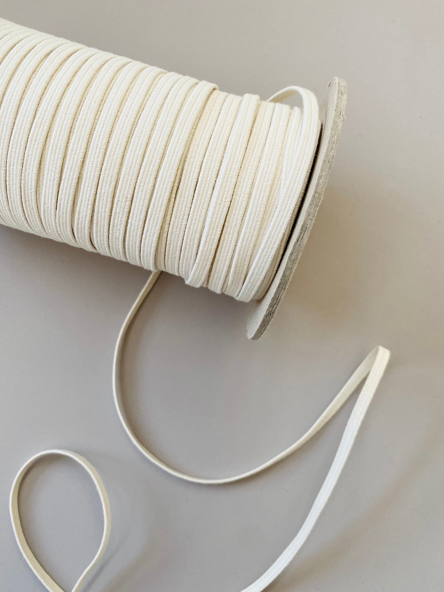 6 mm Flat Elastic – Undyed