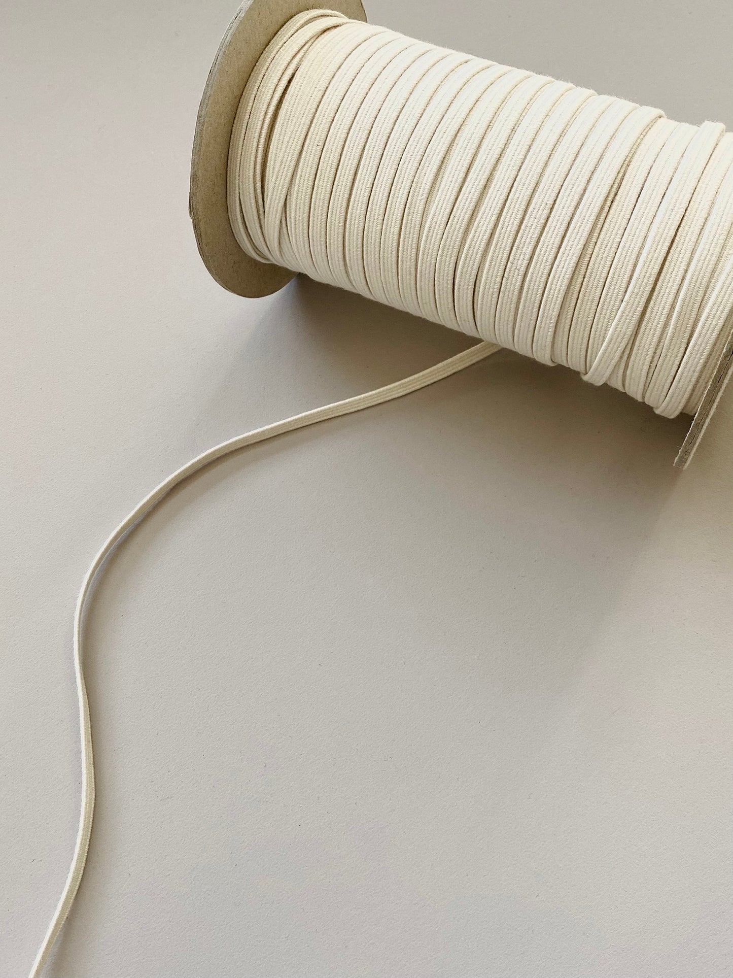6 mm Flat Elastic – Undyed