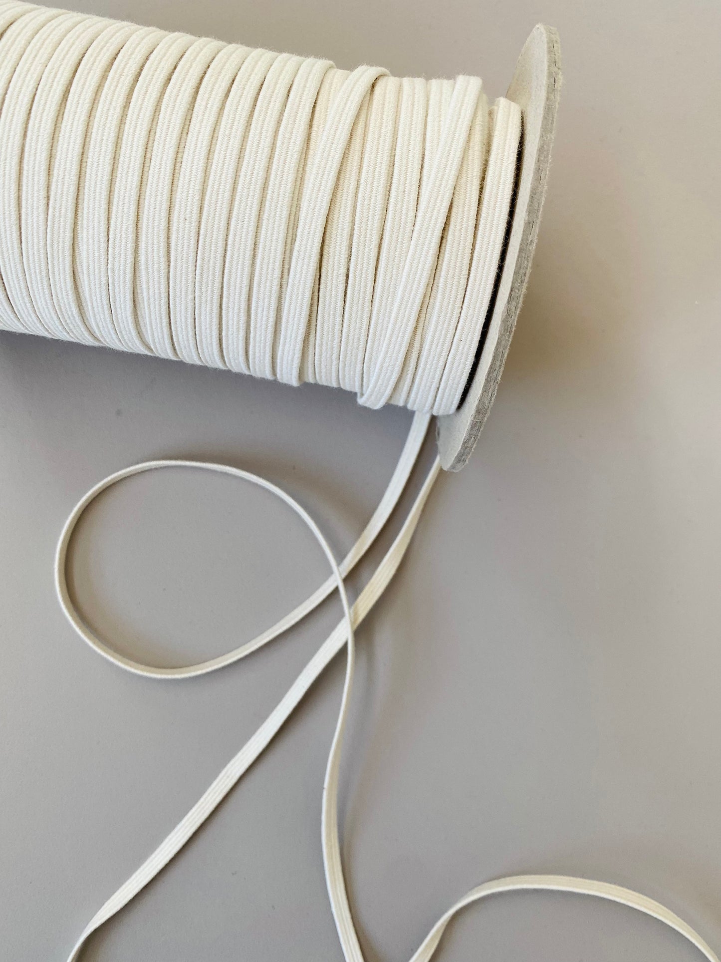 6 mm Flat Elastic – Undyed