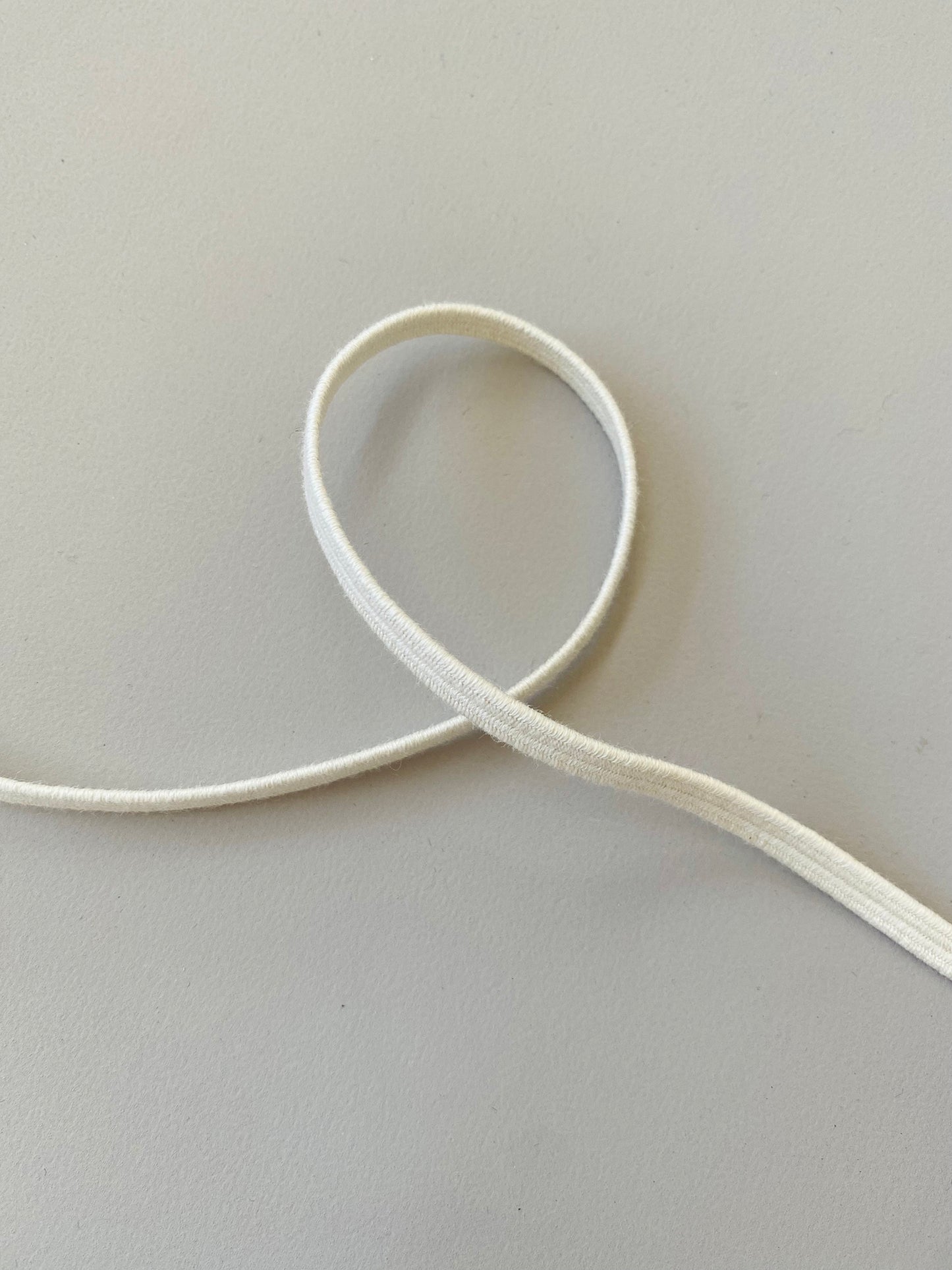 6 mm Flat Elastic – Undyed
