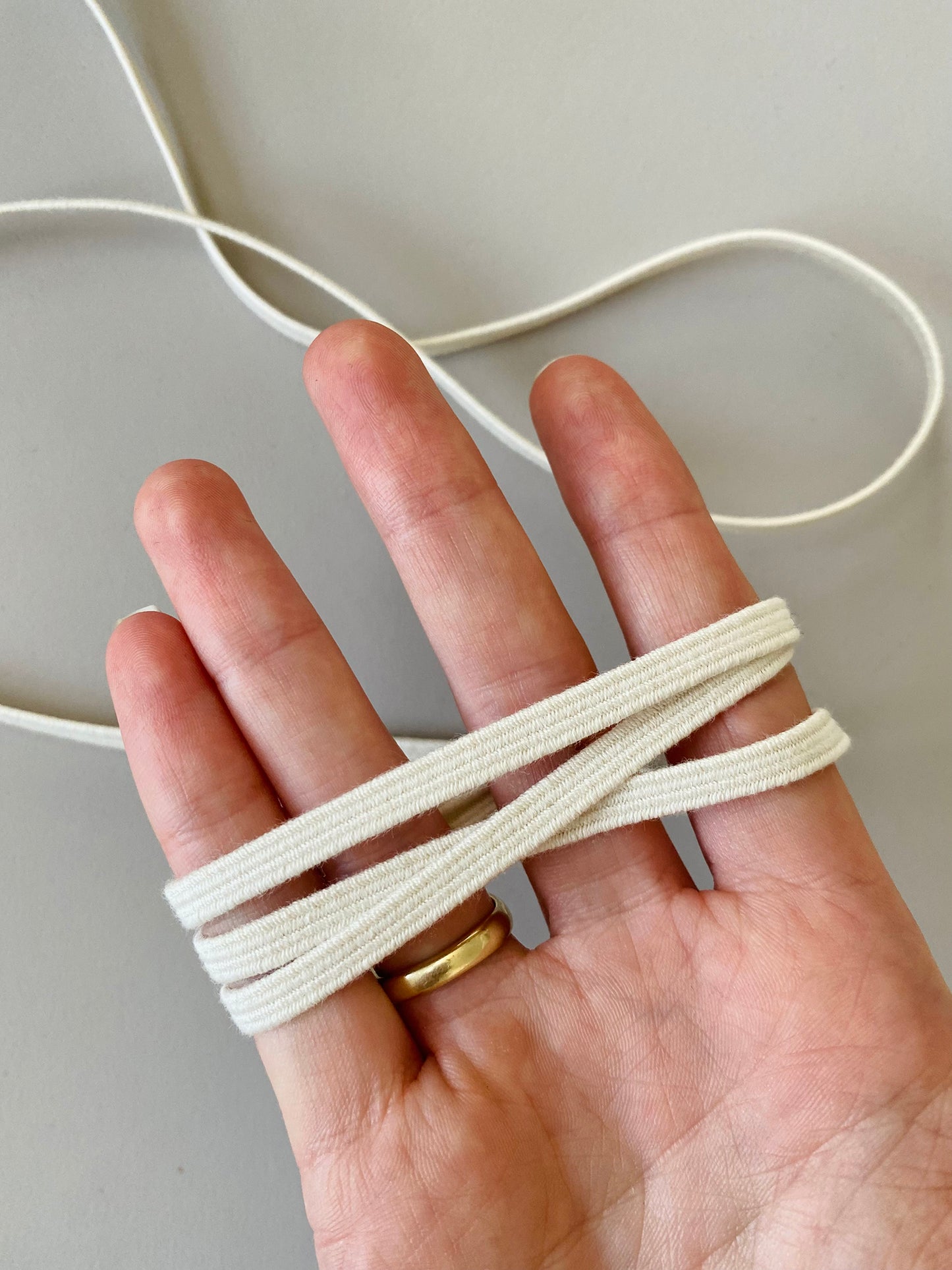 6 mm Flat Elastic – Undyed