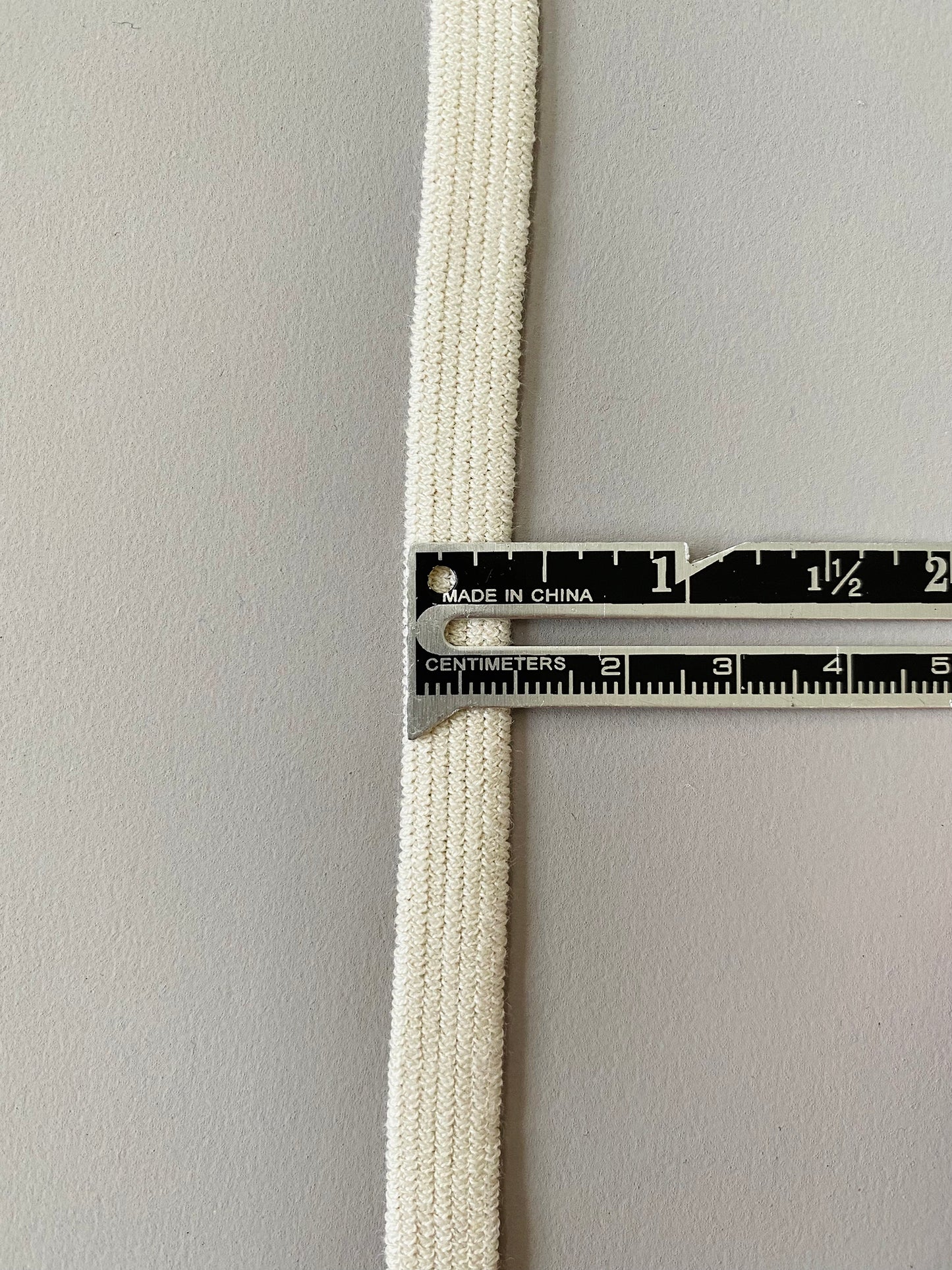 9.5 mm Flat Elastic – Undyed