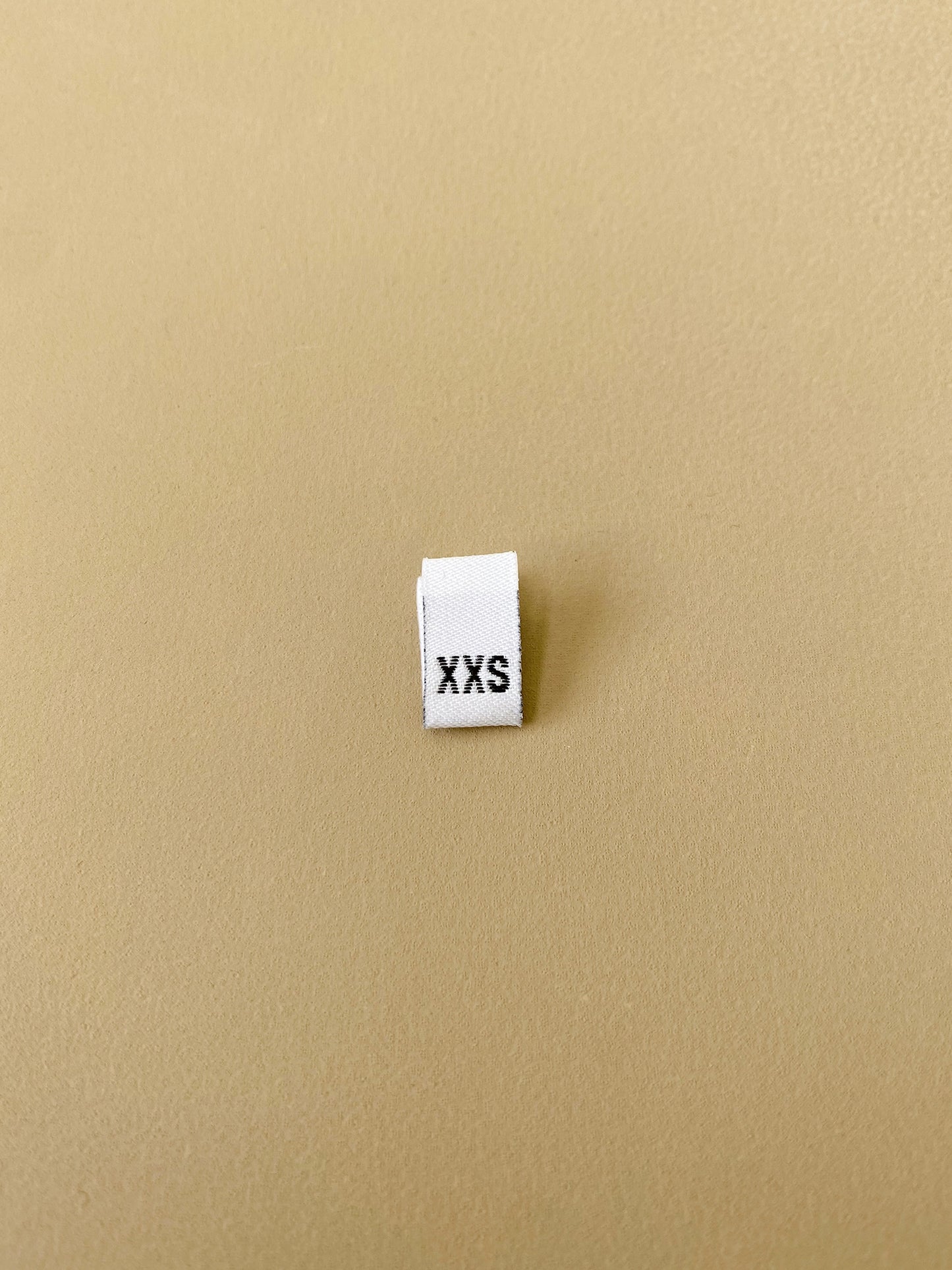 Surplus - Recycled PET Size Labels - Multiple sizes