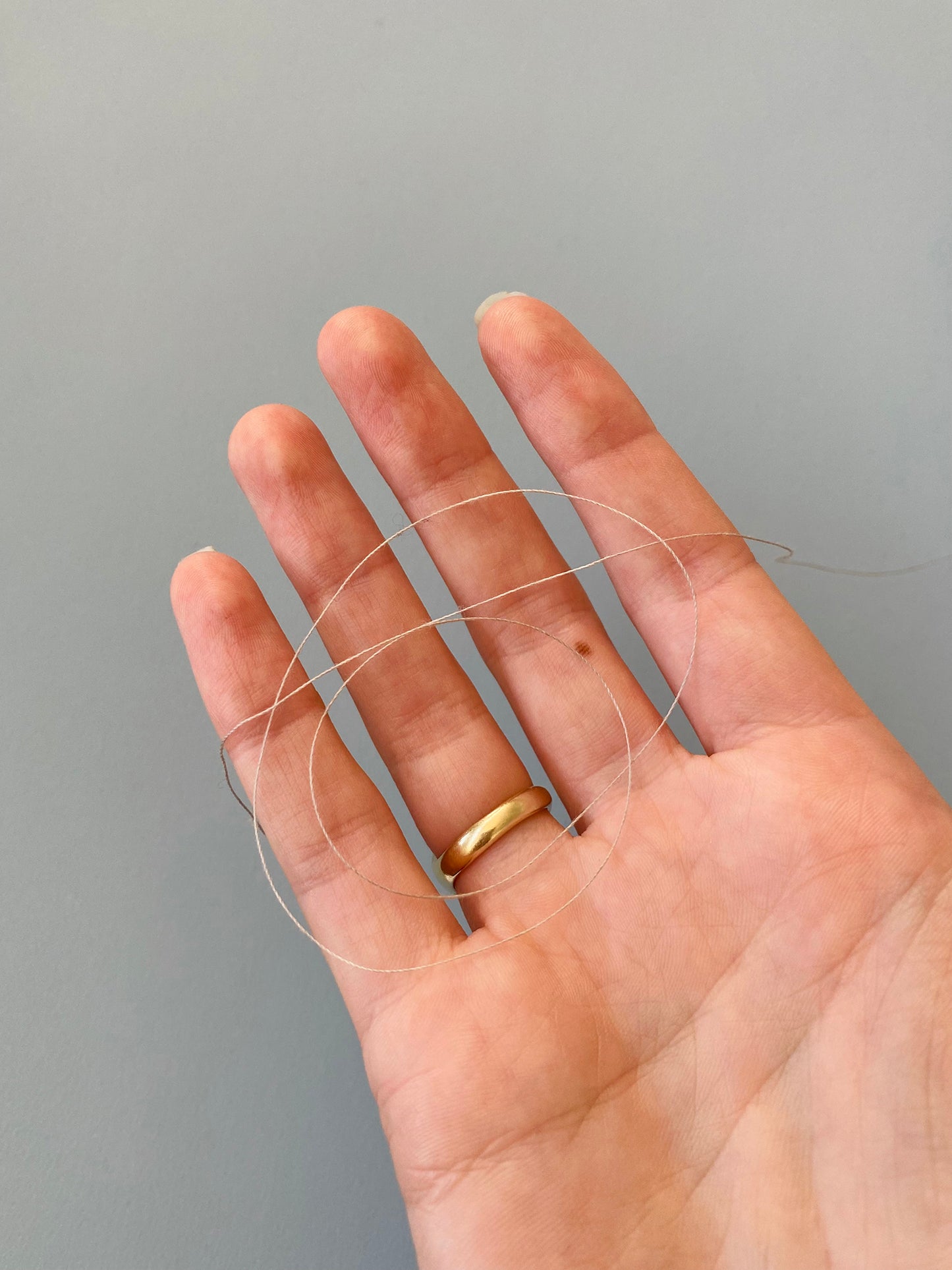 Tex 40 - 100% Organic Cotton Sewing Thread - Mid Grey