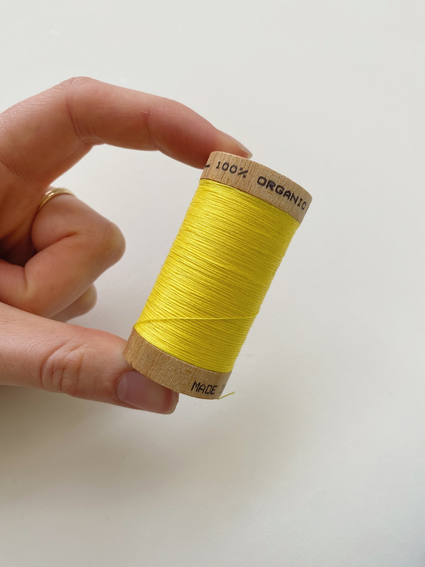 Mini (100m) 100% Organic Cotton Sewing Thread - Multiple Colours