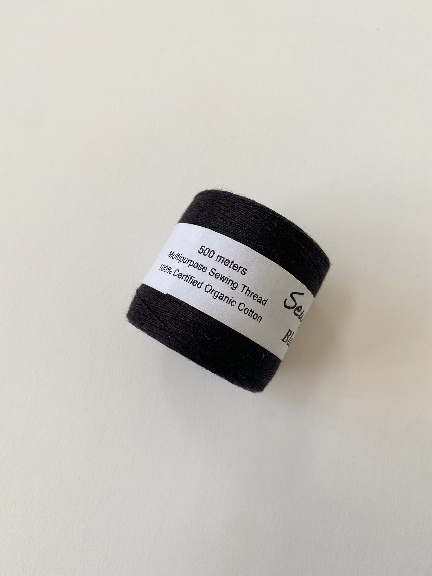 Mini Tex 40 - 100% Organic Cotton Sewing Thread - Black
