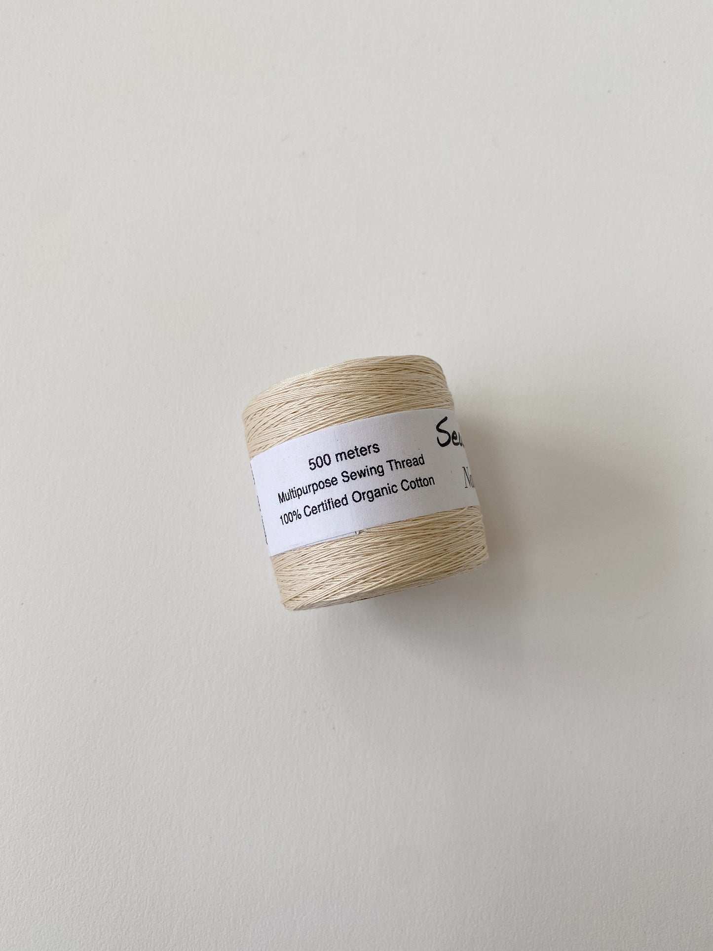 Mini Tex 40 - 100% Organic Cotton Sewing Thread - Undyed