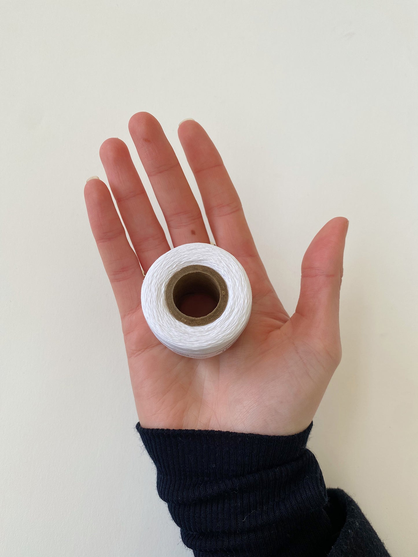 Mini Tex 40 - 100% Organic Cotton Sewing Thread - White