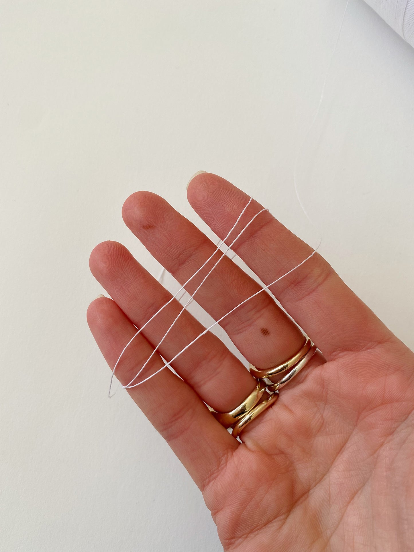 Tex 40 - 100% Organic Cotton Sewing Thread - White